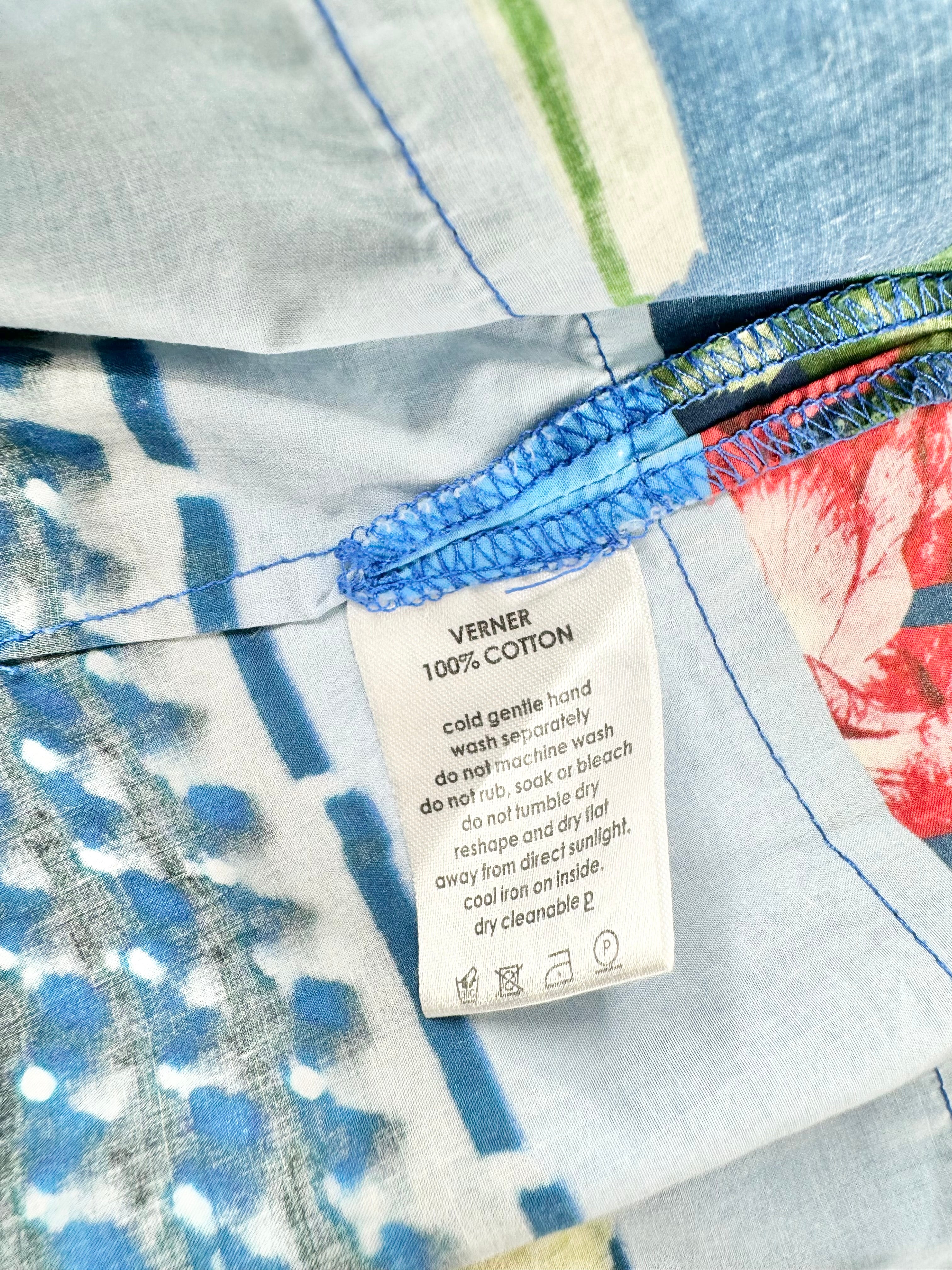 Verner Handsome Seagull Sarong Style Skirt - AU10/12