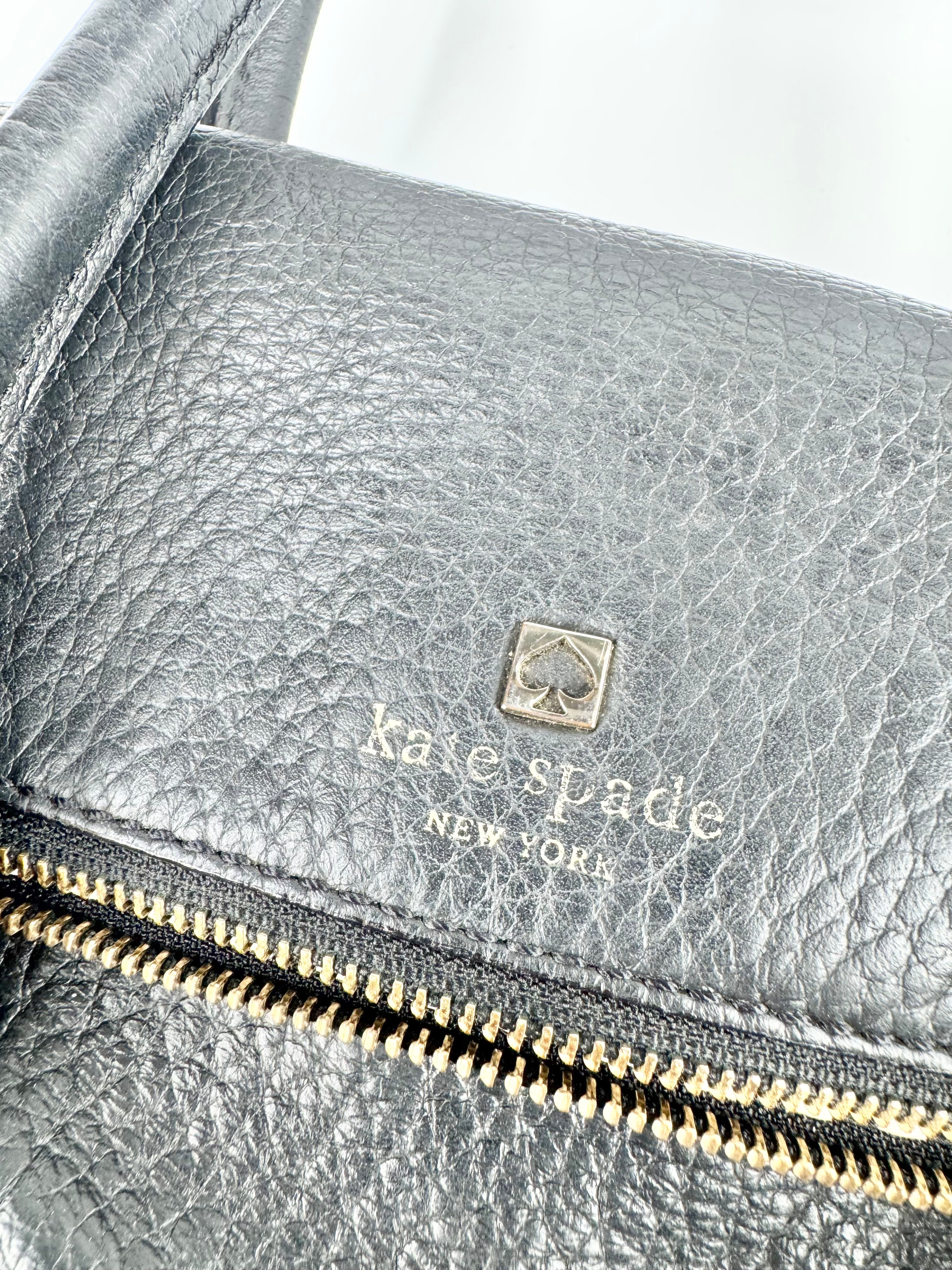 Kate Spade Black Leather Handbag