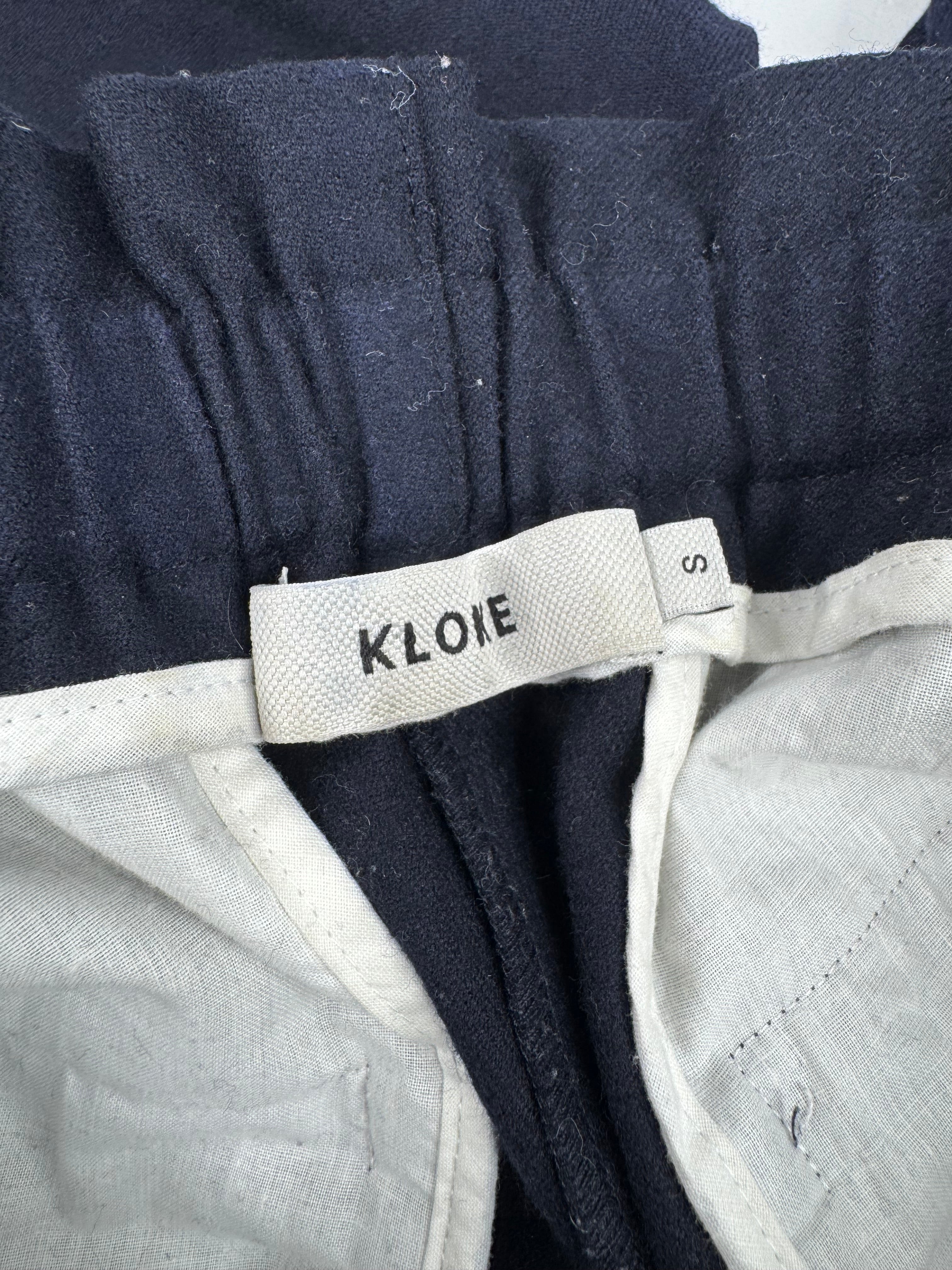 Kloke Midnight Blue Wool Blend Slacks - AU8