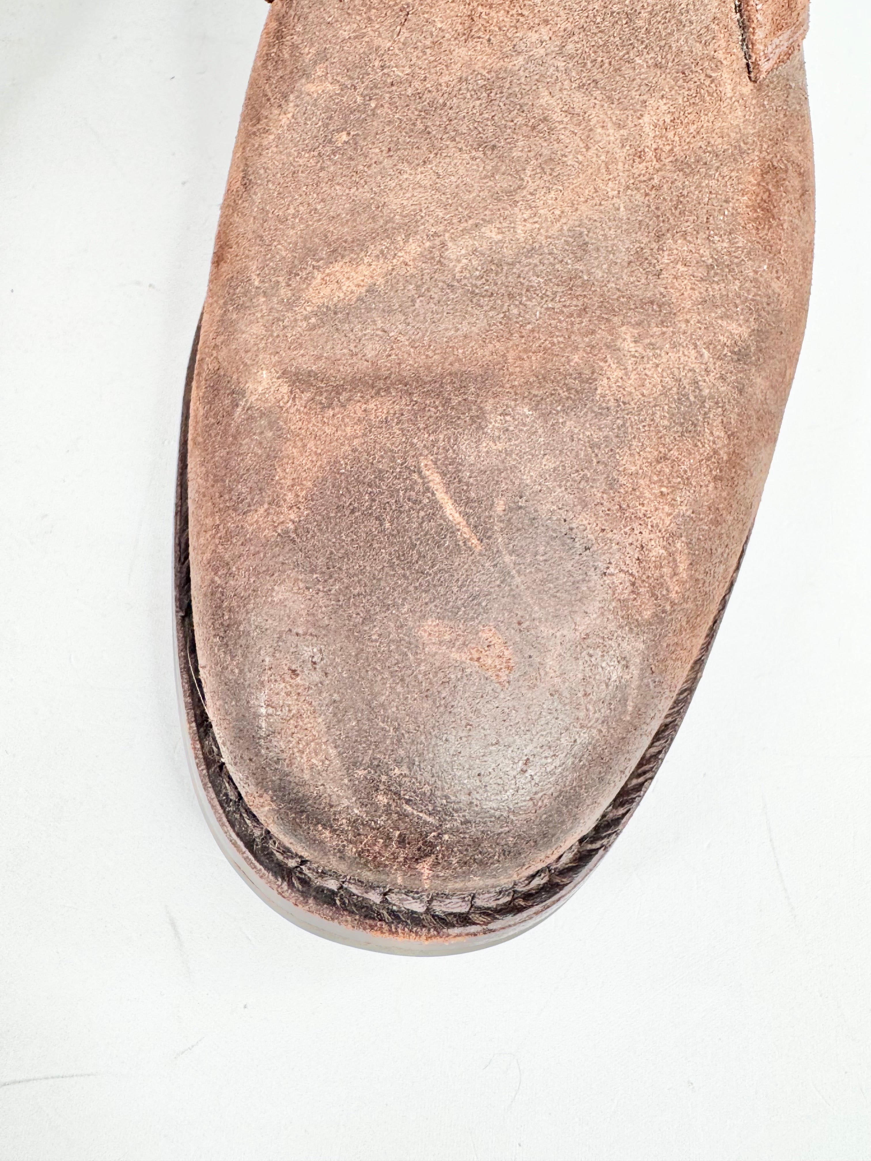 Design Loake Brown Suede Lace Up Boots - EU43