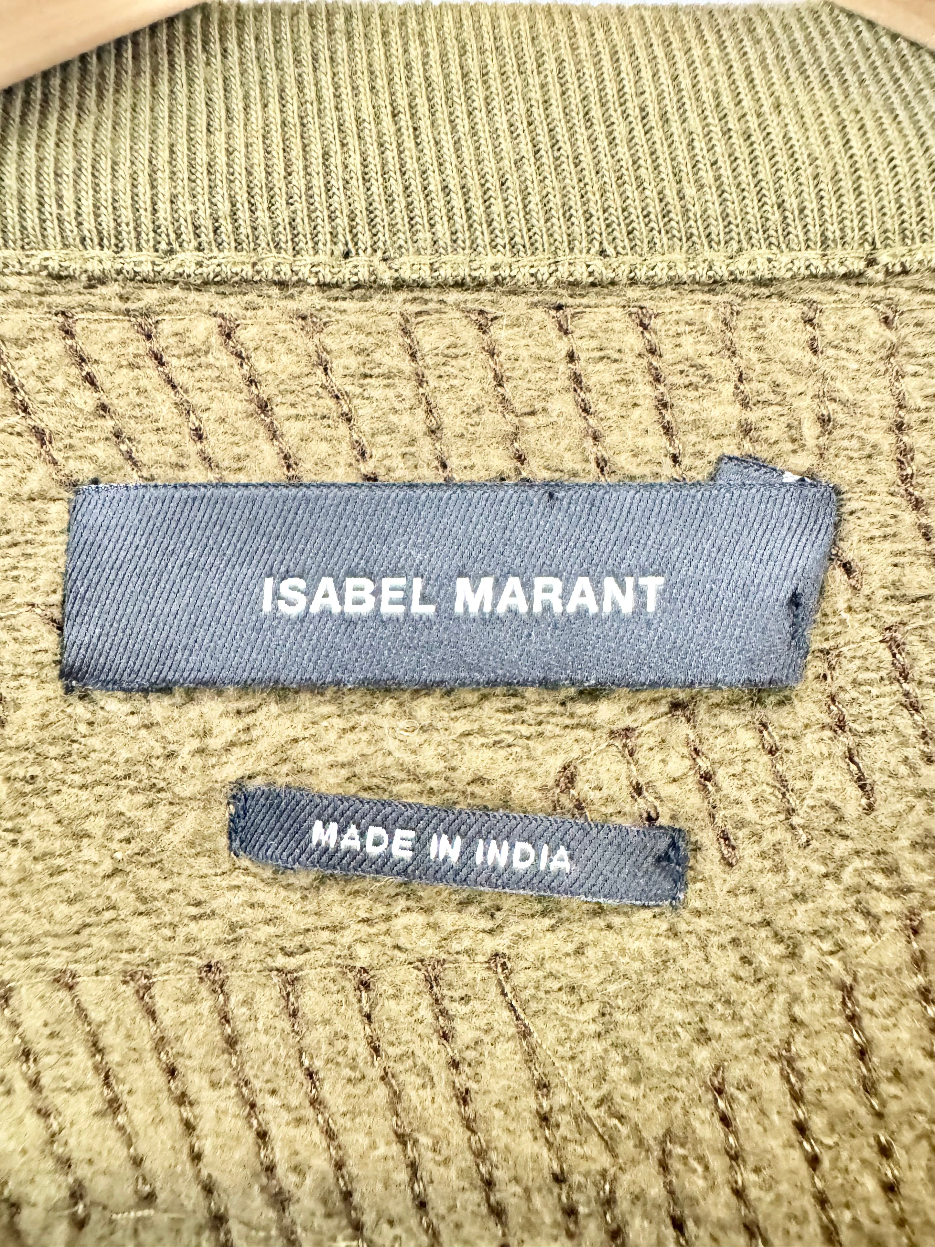 Isabel Marant Camo 'Hamilton' Sequin Sweatshirt - AU10