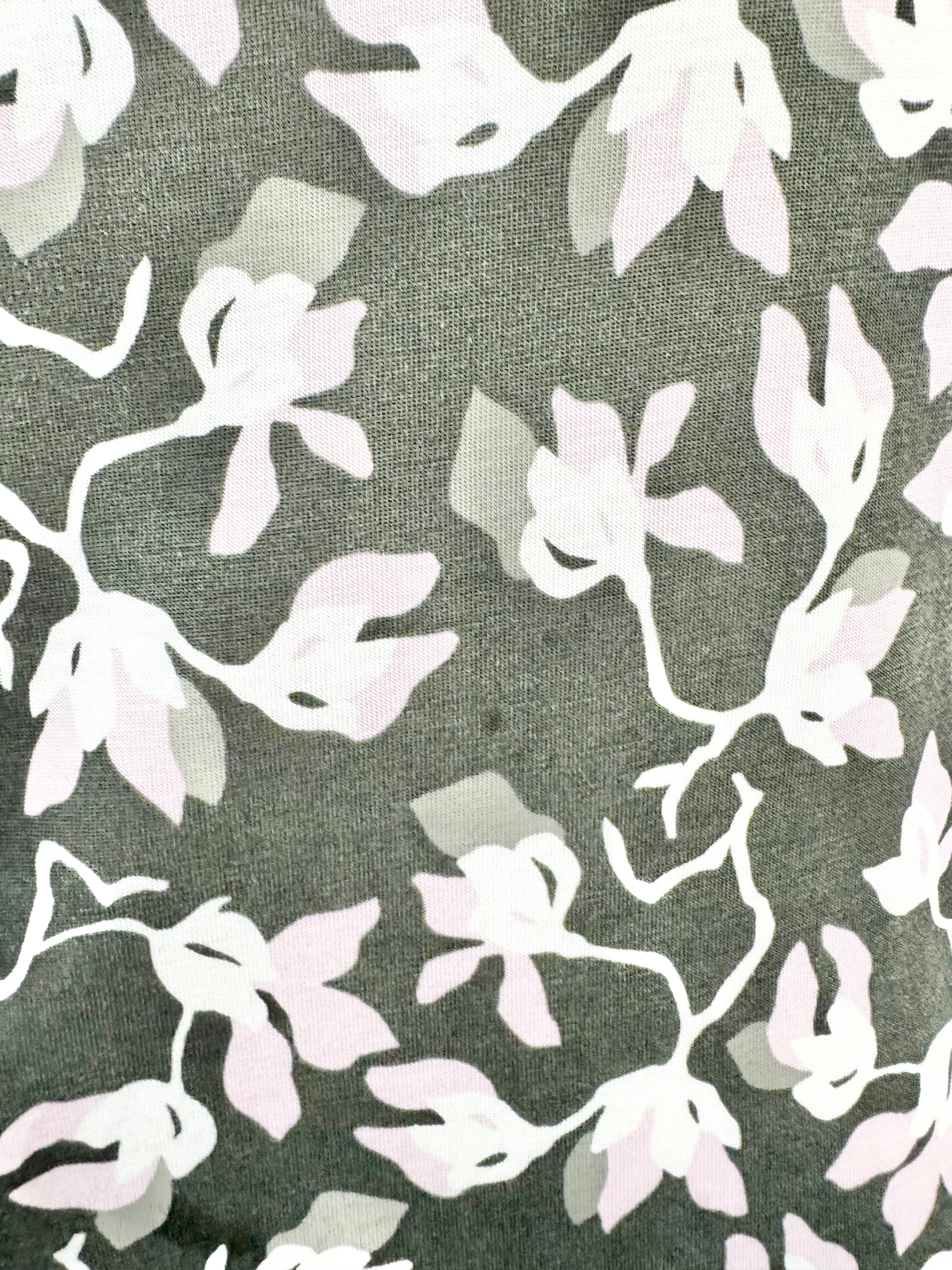 Marimekko 'Katleija' Pattern Soft Grey T-Shirt - AU8
