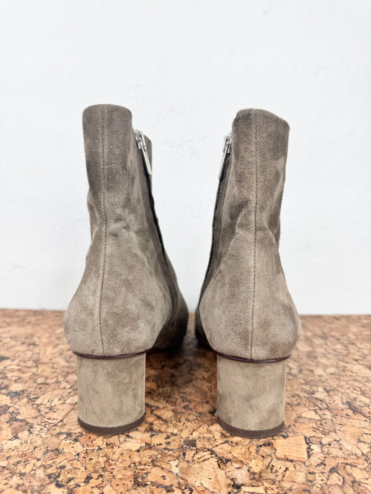 Robert Clergerie Smokey Suede Ankle Boots - EU37.5