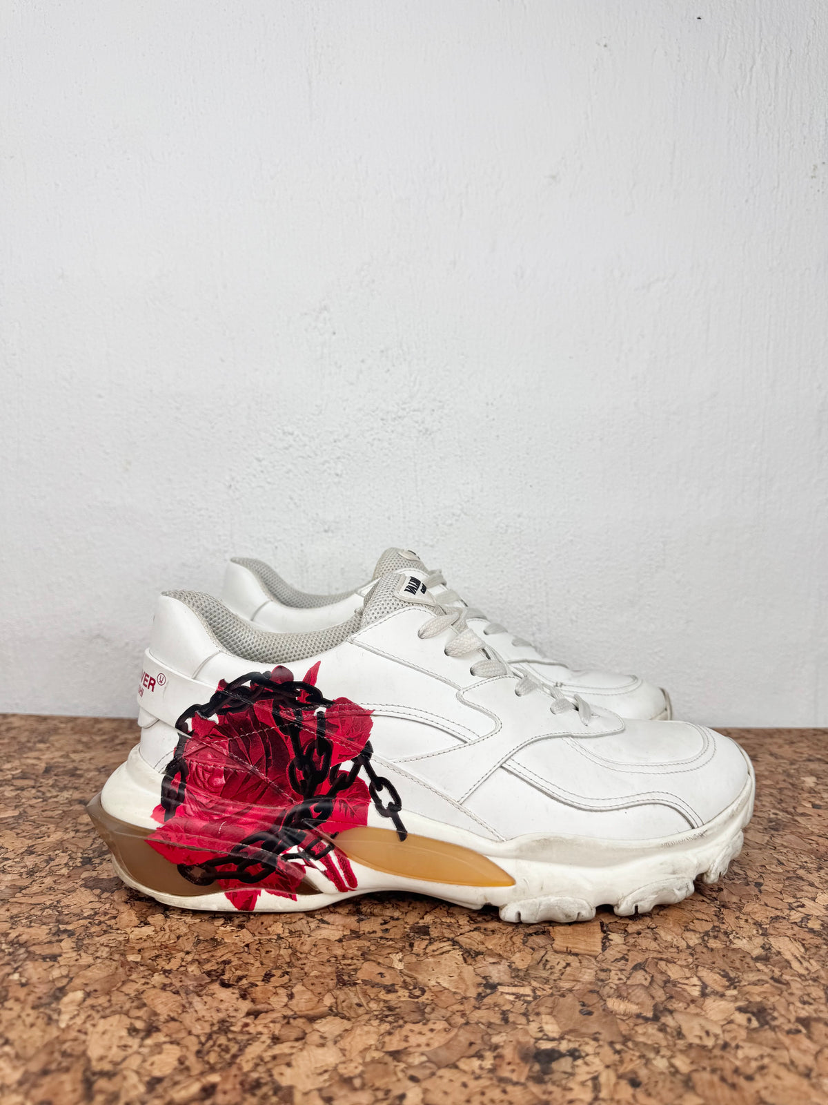 Valentino Garavani x UNDERCOVER Rose Pattern 'Bounce' Sneakers - EU40
