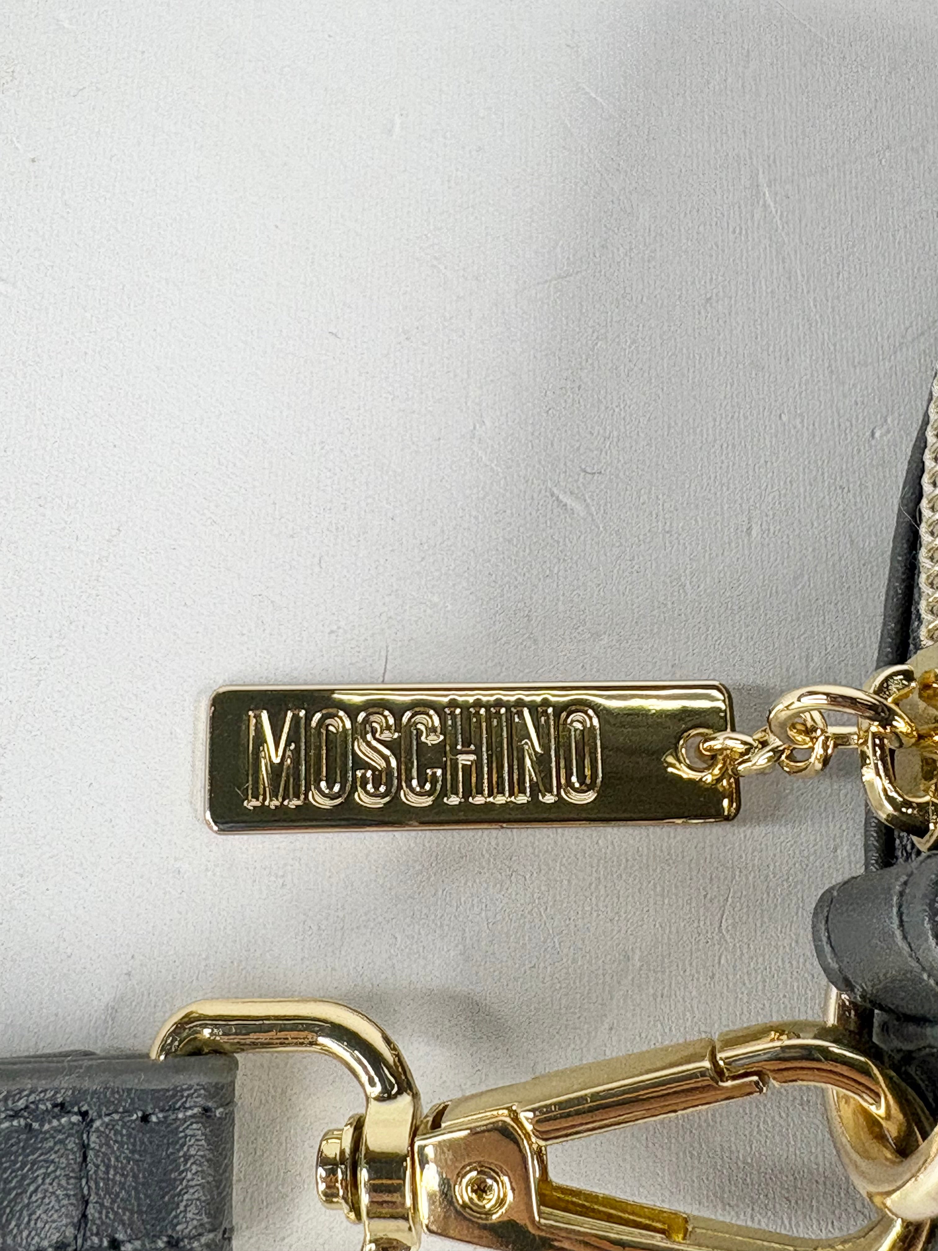 Moschino for China Airlines Slate Amenity Bag