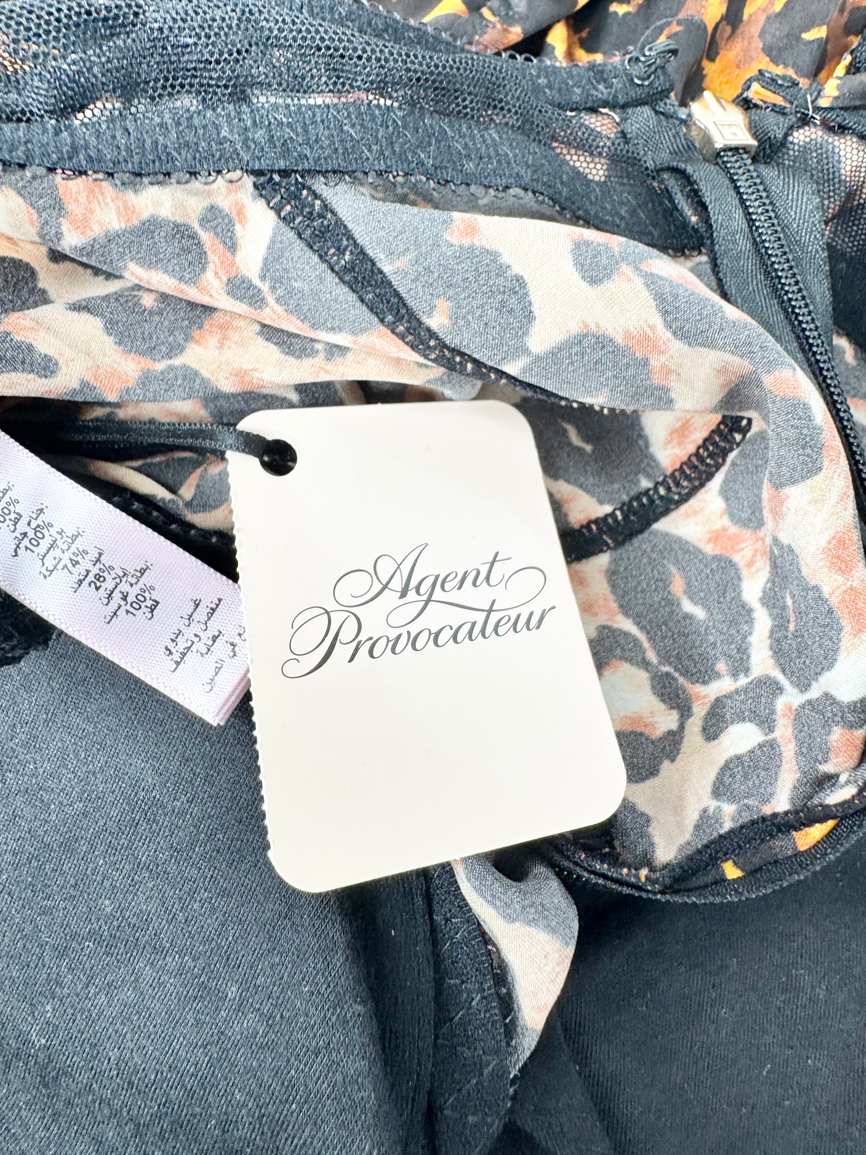 MFW Leopard Print Bustier One Piece NWT - AU8