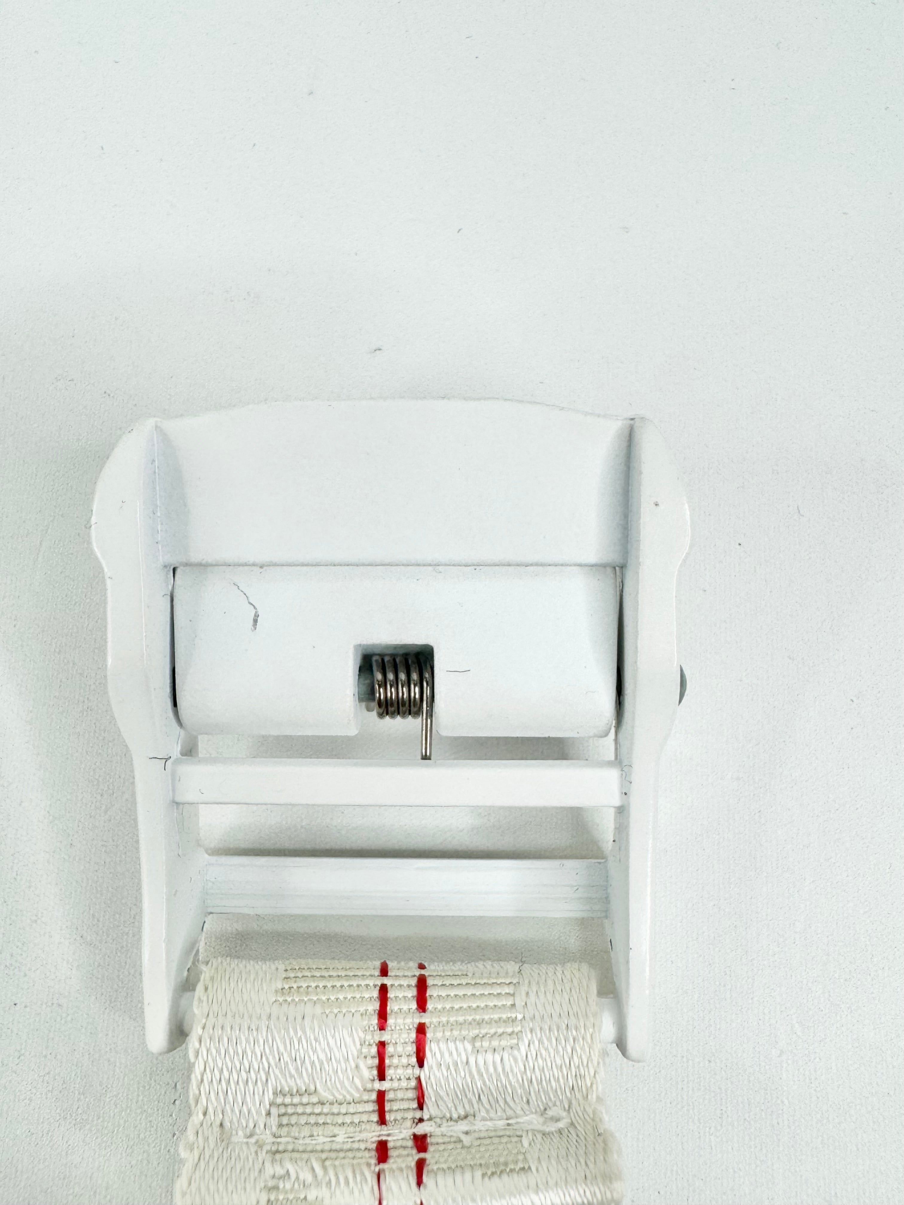 Off-White White & Red Industrial XL Belt