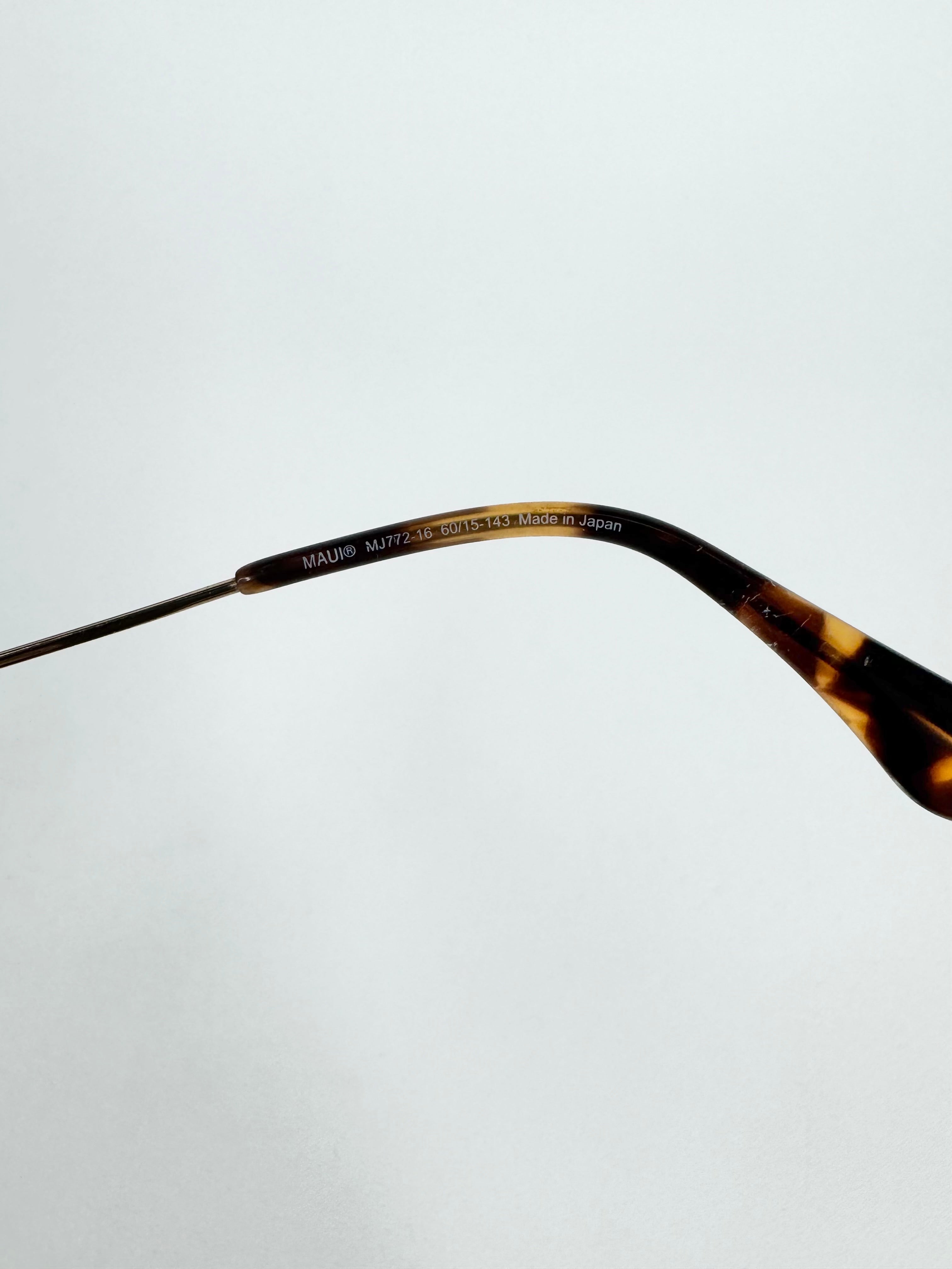 Maui Jim 'Sea House Brown Gradient Tint Aviators