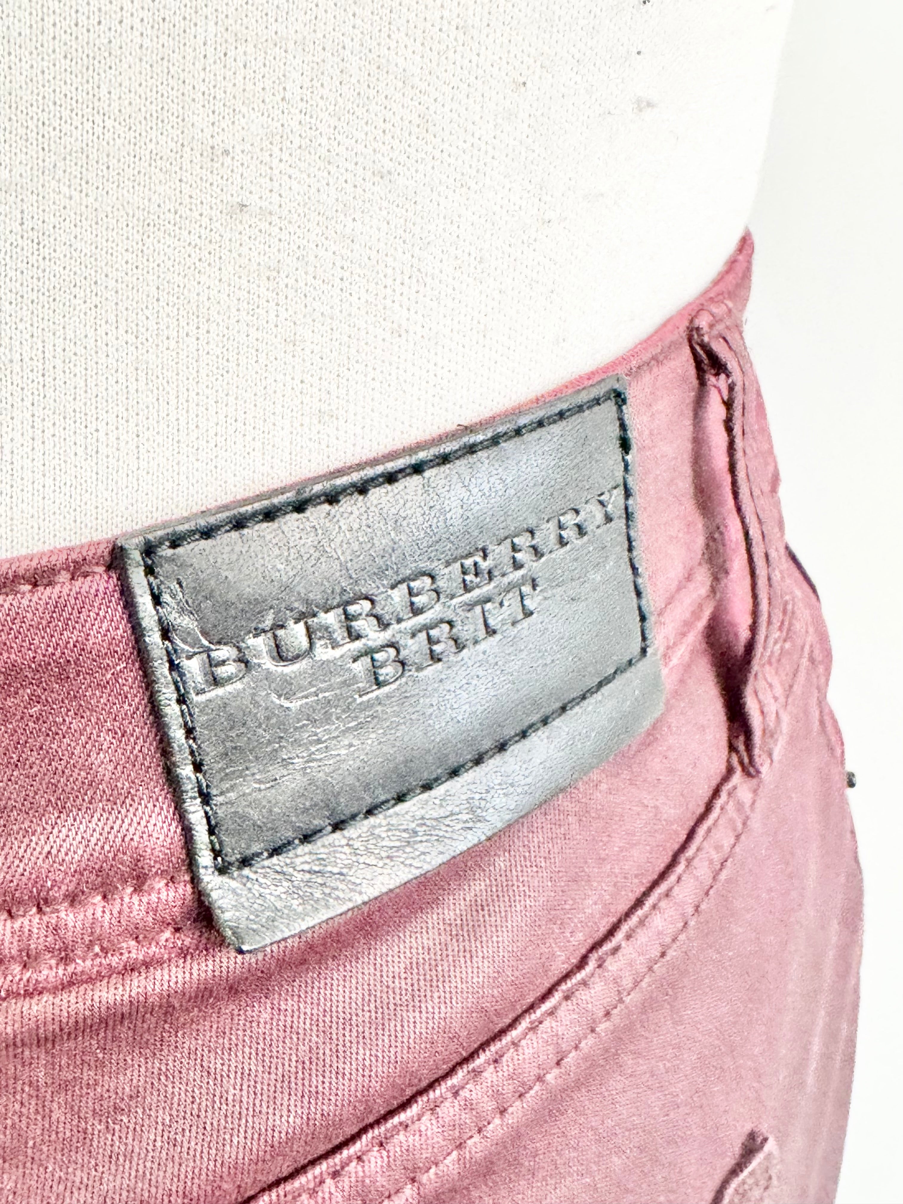 Burberry Brit Mulberry Skinny Low Rise Jeans - 31