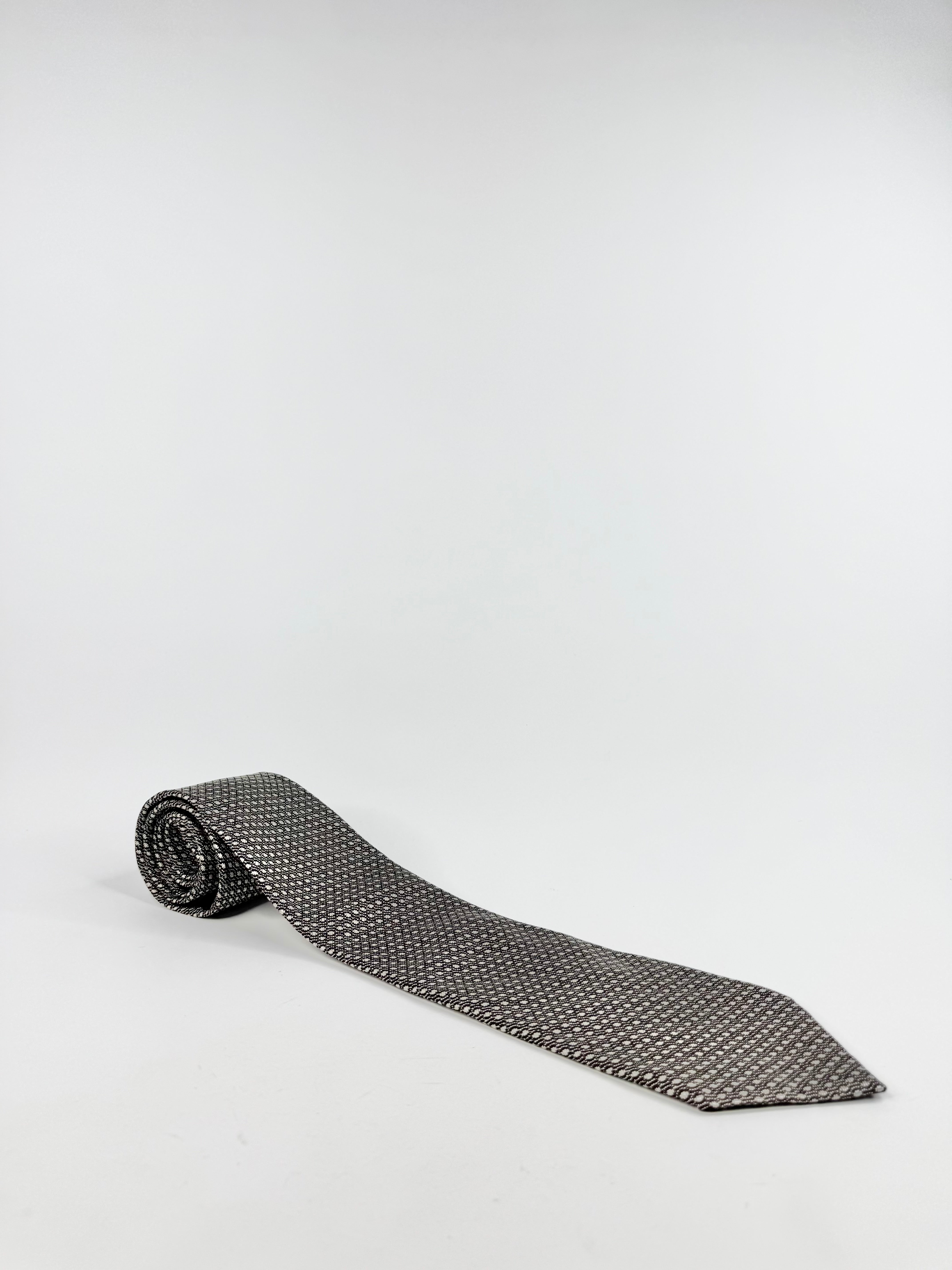 Tom Ford Silvery Silk Tie