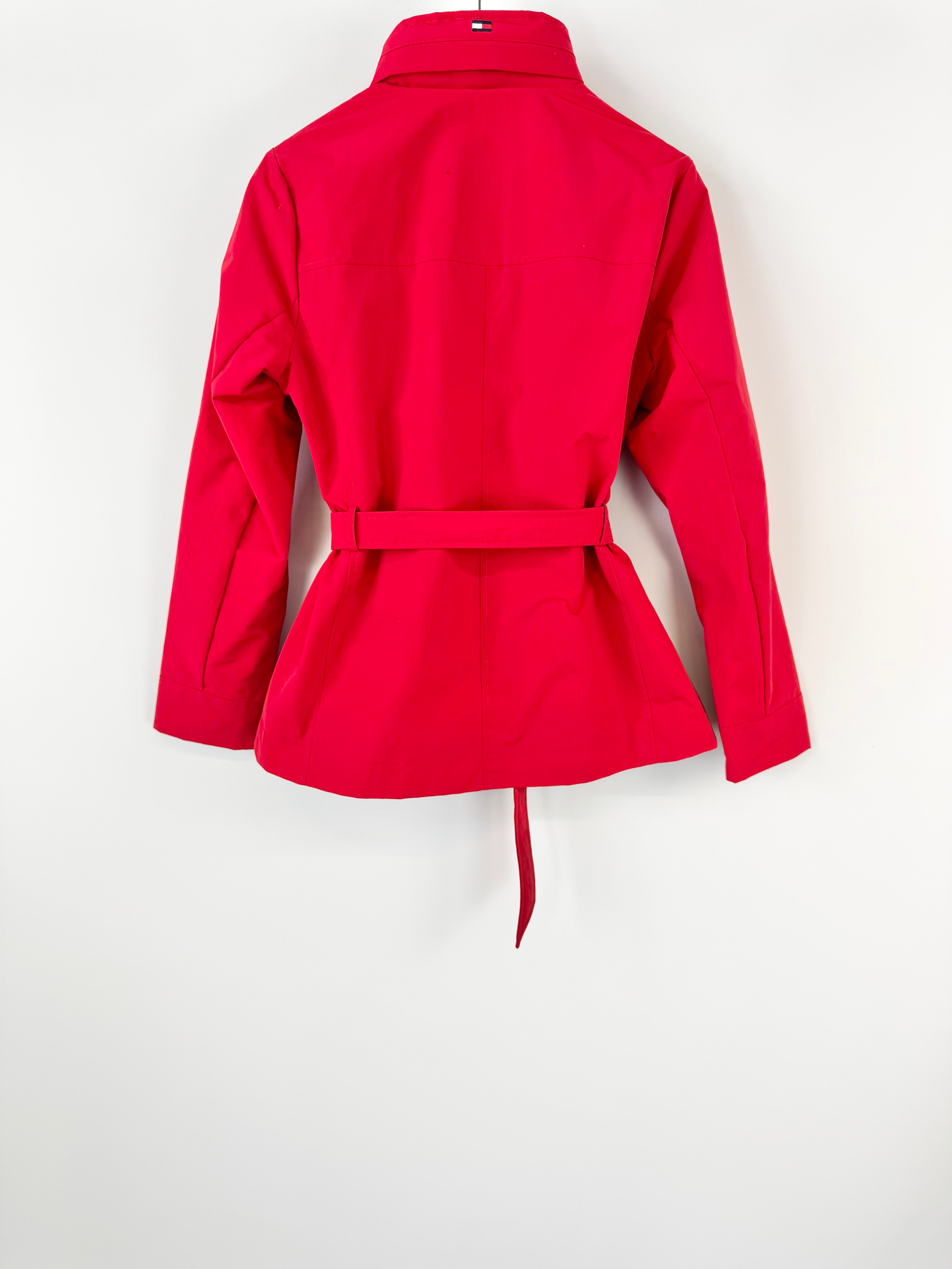 Tommy Hilfiger Crimson Belted Jacket - AU10