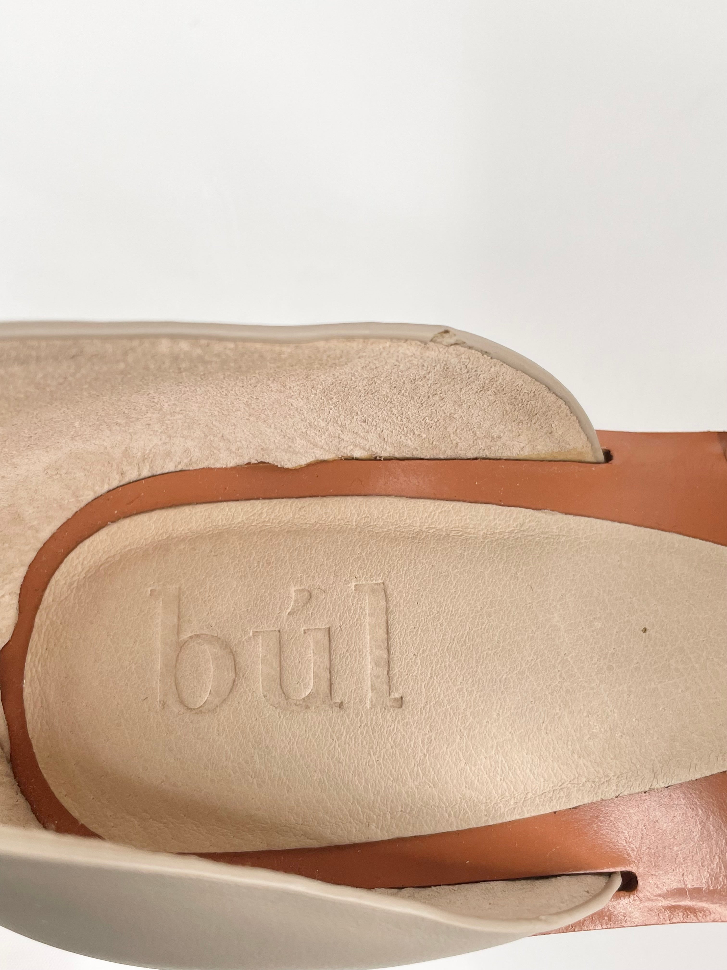 Búl Leather Burnt Camel Julio Heels - EU40