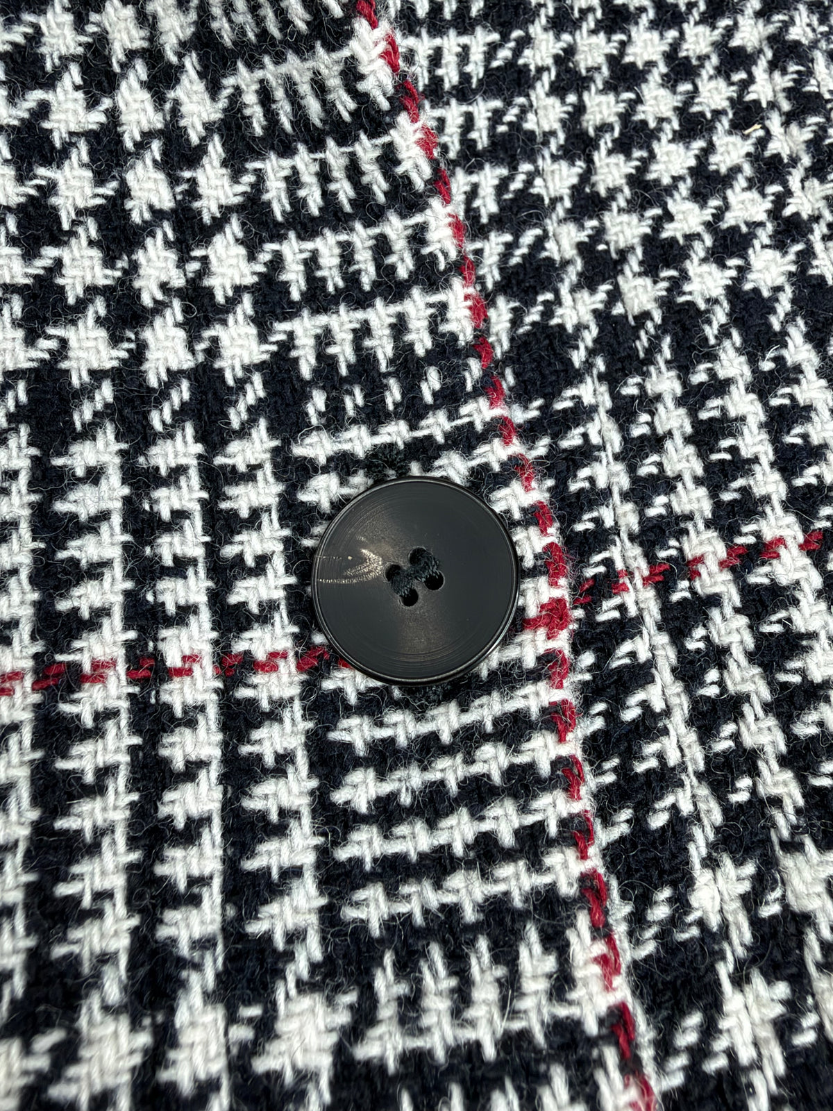 Sézane Les Chutes Libres Glen Plaid Safari Jacket - AU6/8/10
