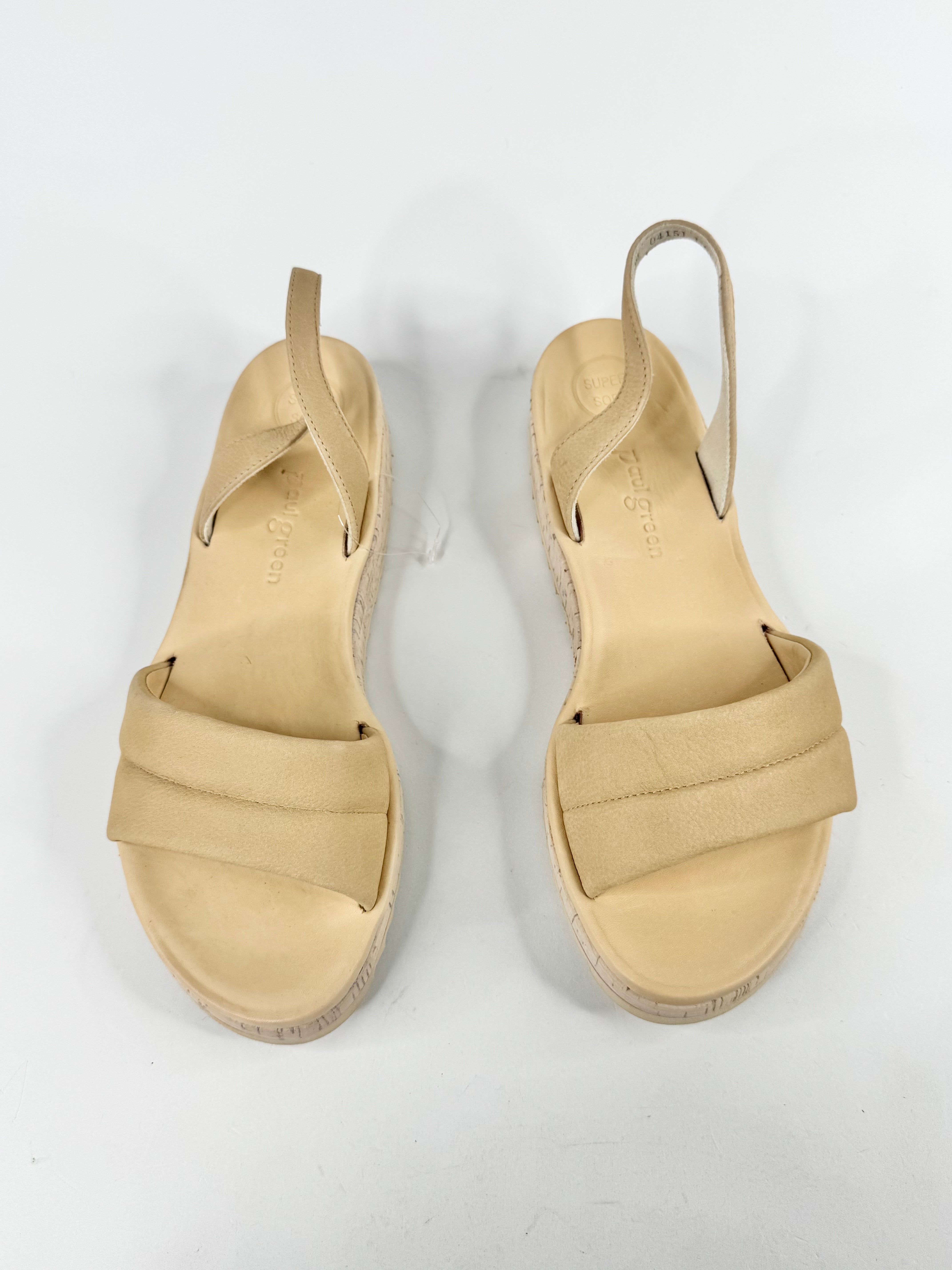 Paul Green Ecru Sandals - EU38