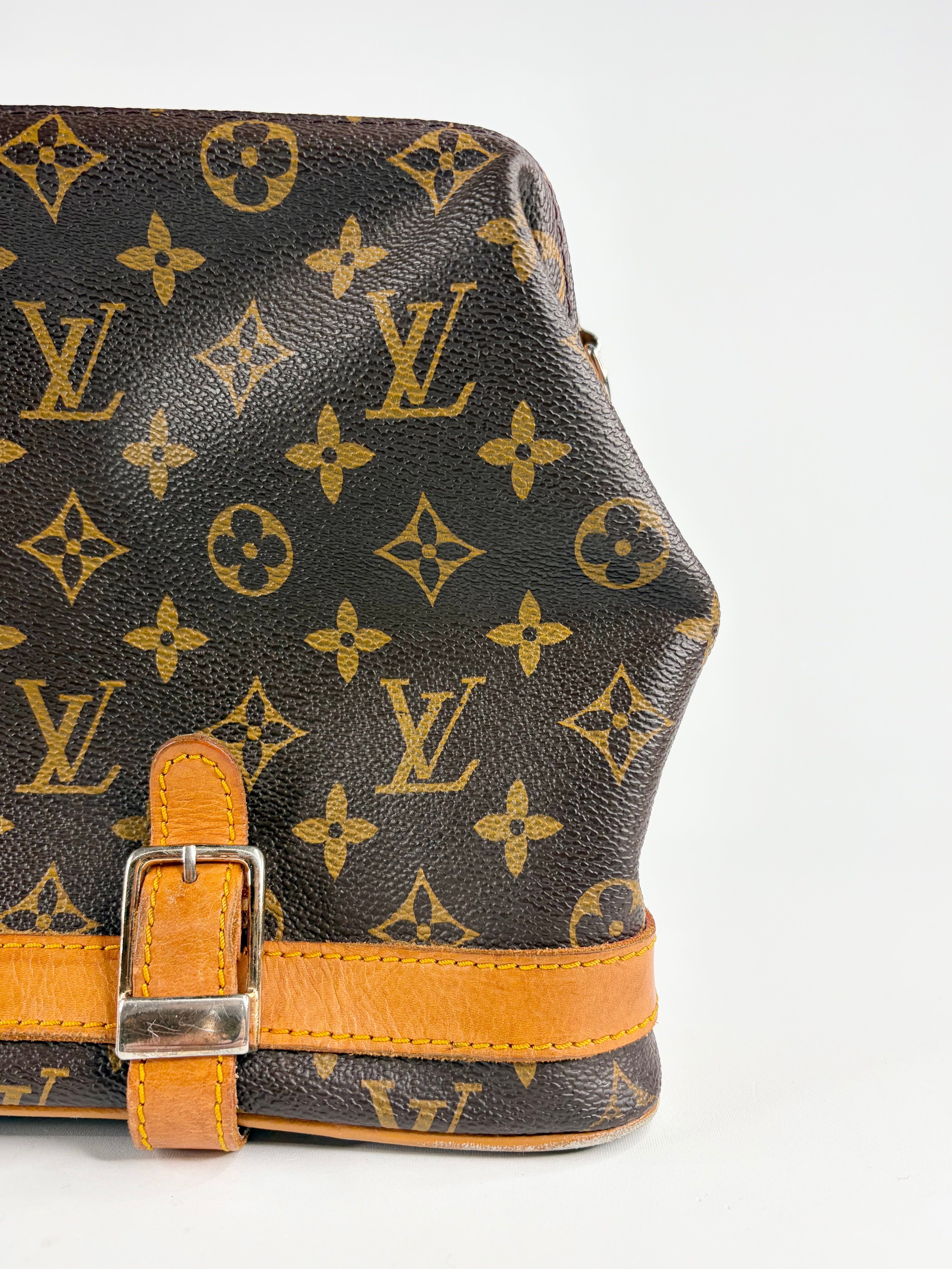 Vintage 1970s Louis Vuitton Monogrammed Doctors Bag