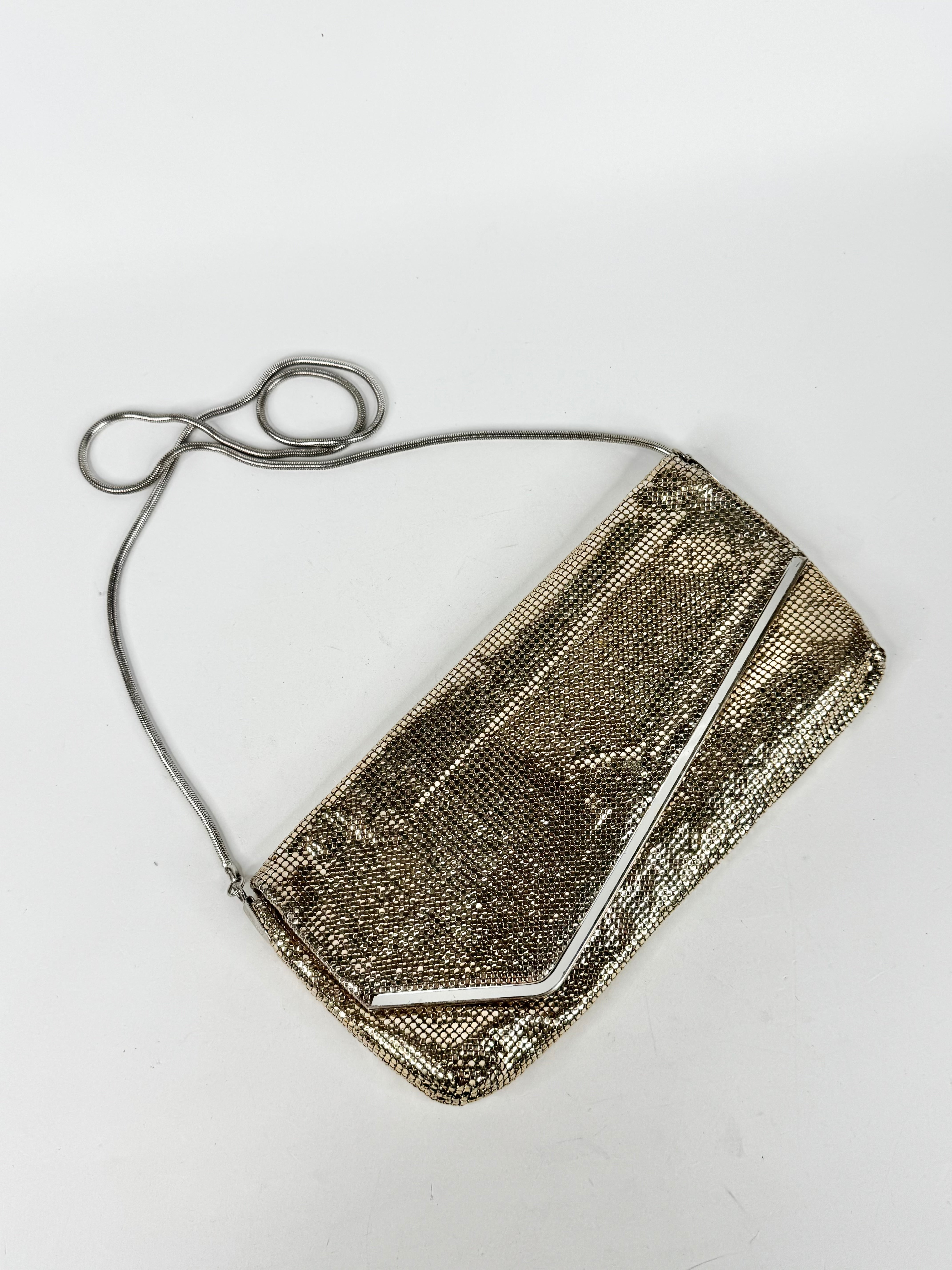 Vintage Glomesh Gold Cross Body Bag