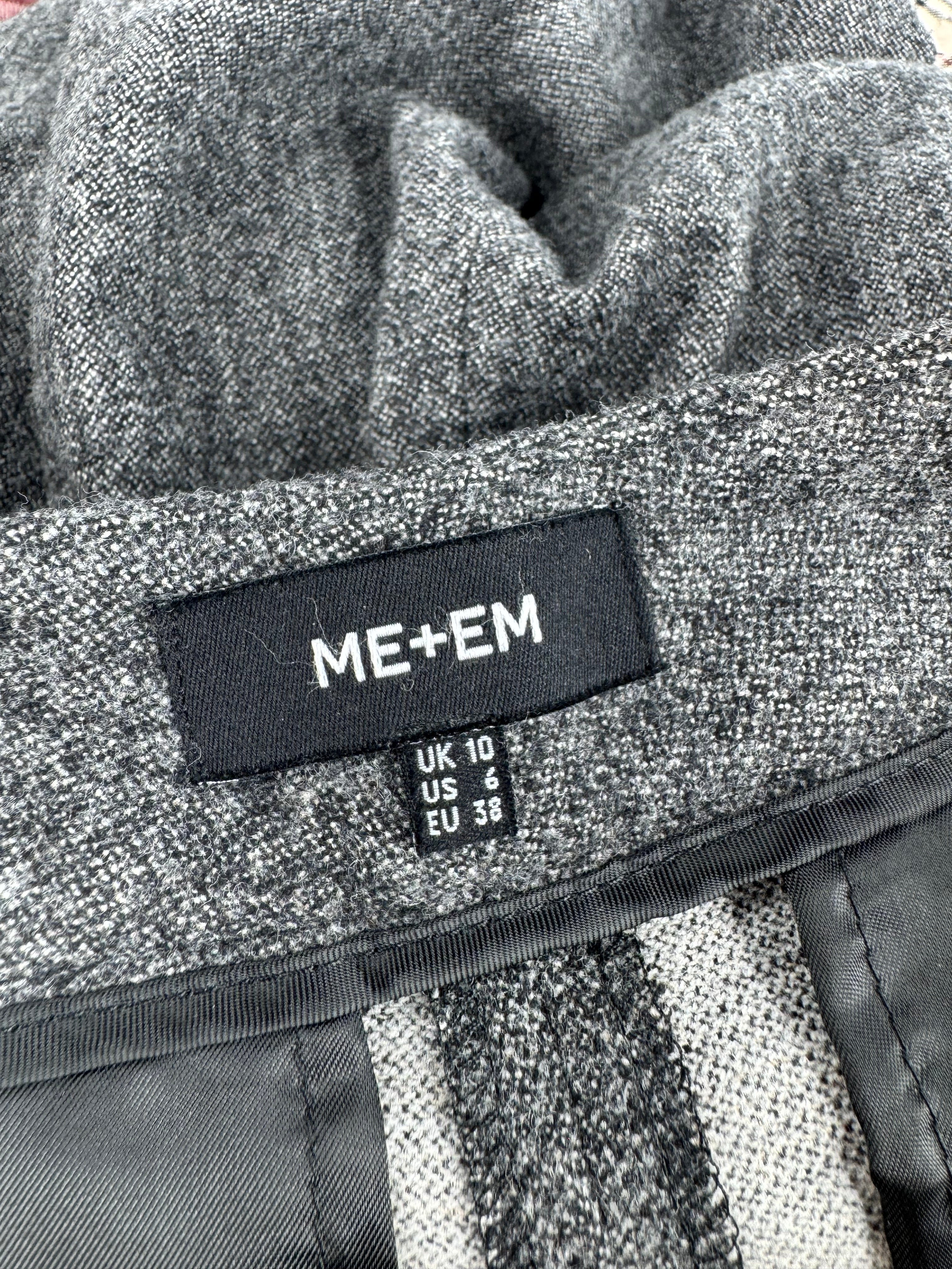 Me+Em Grey Tweed Slacks - AU10