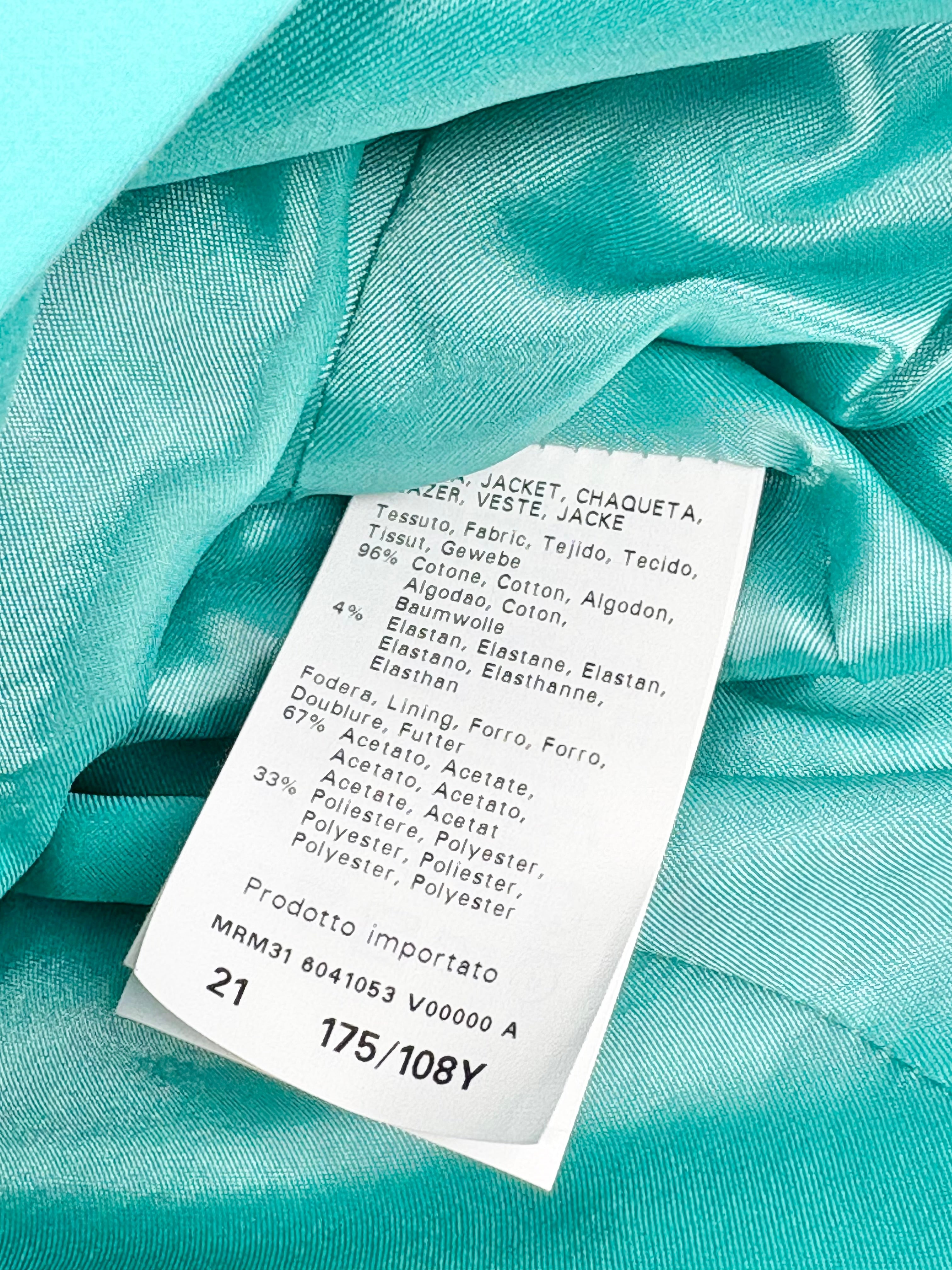 Marina Rinaldi Aqua 'Giacca' Blazer - AU16