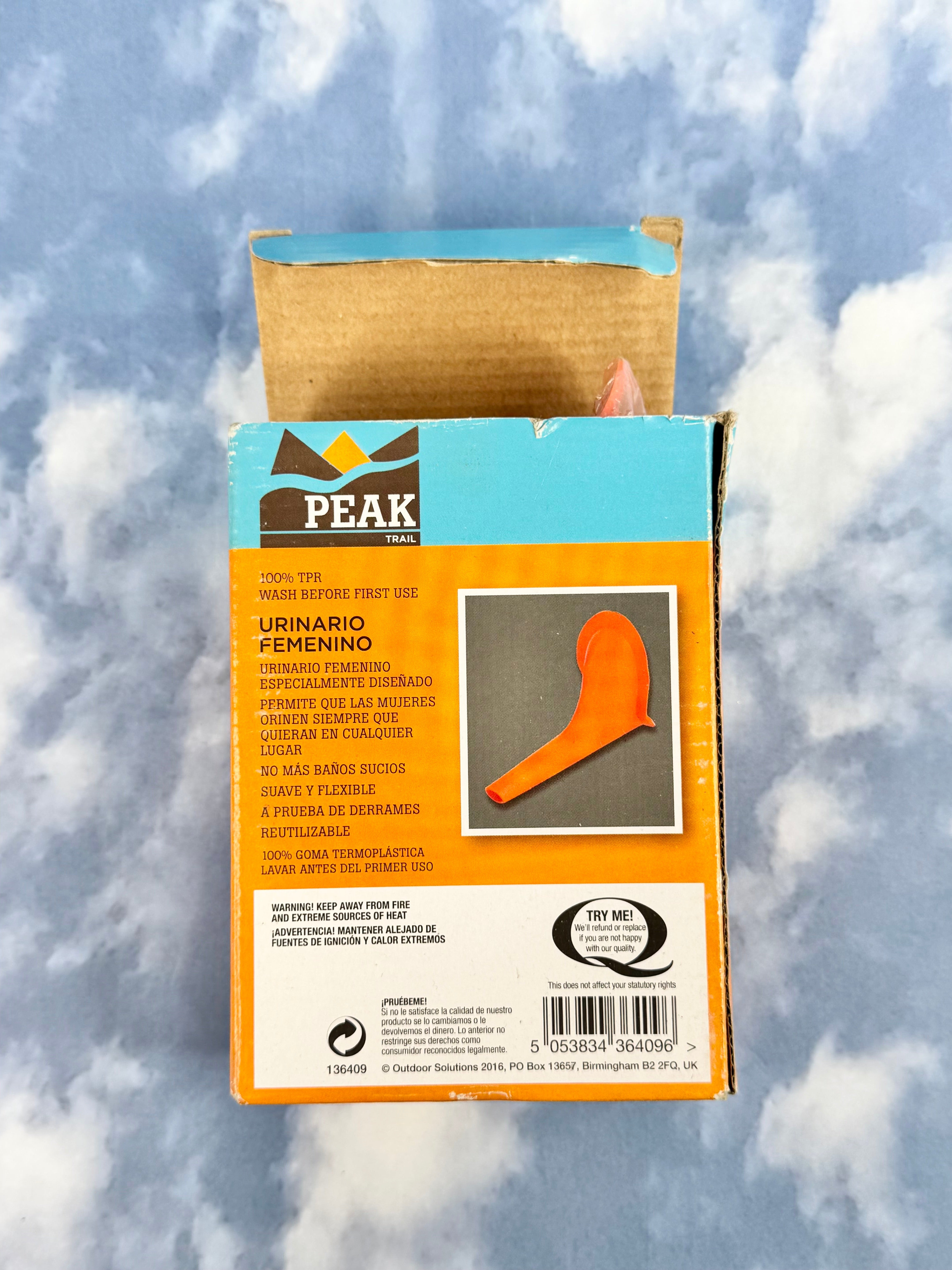 Peak Trial Female Urinal