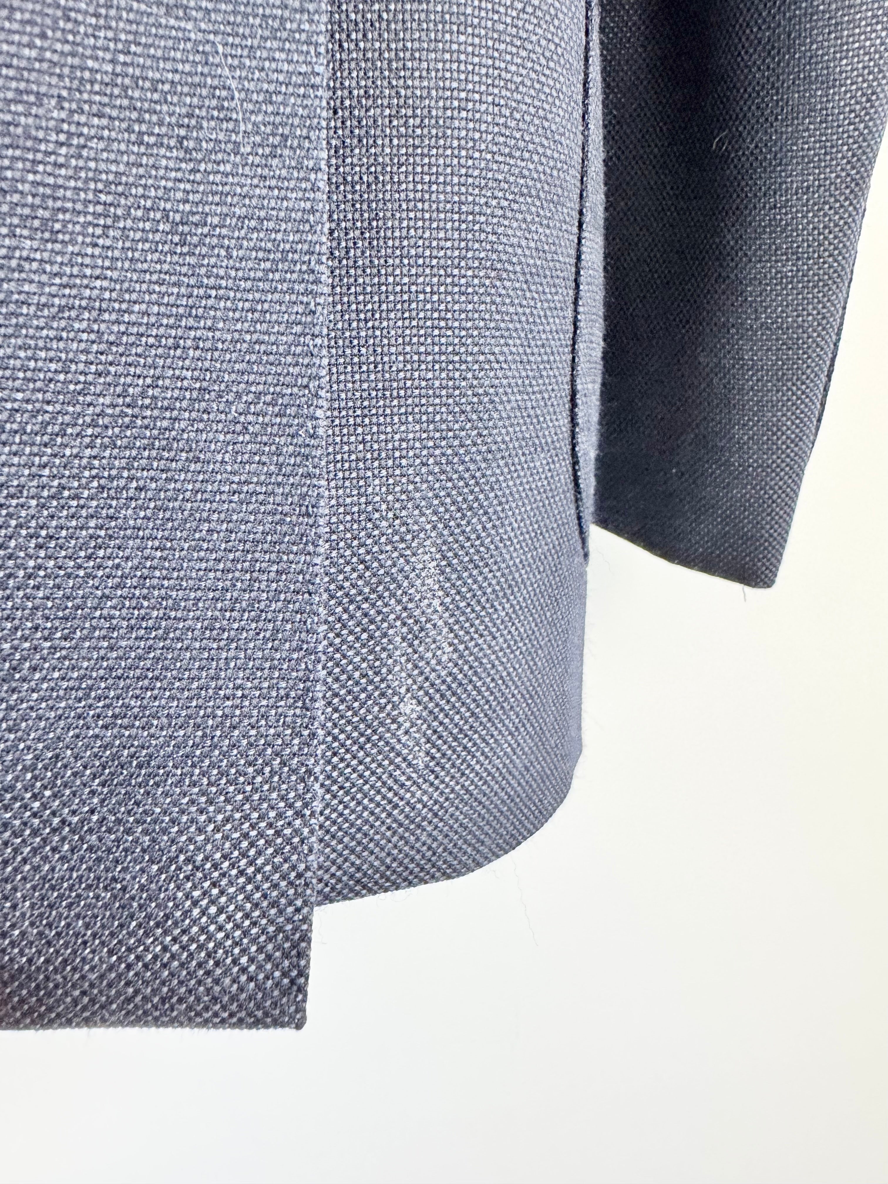 Tom Ford Single Breasted Indigo Wool, Mohair & Silk Blazer - 48R