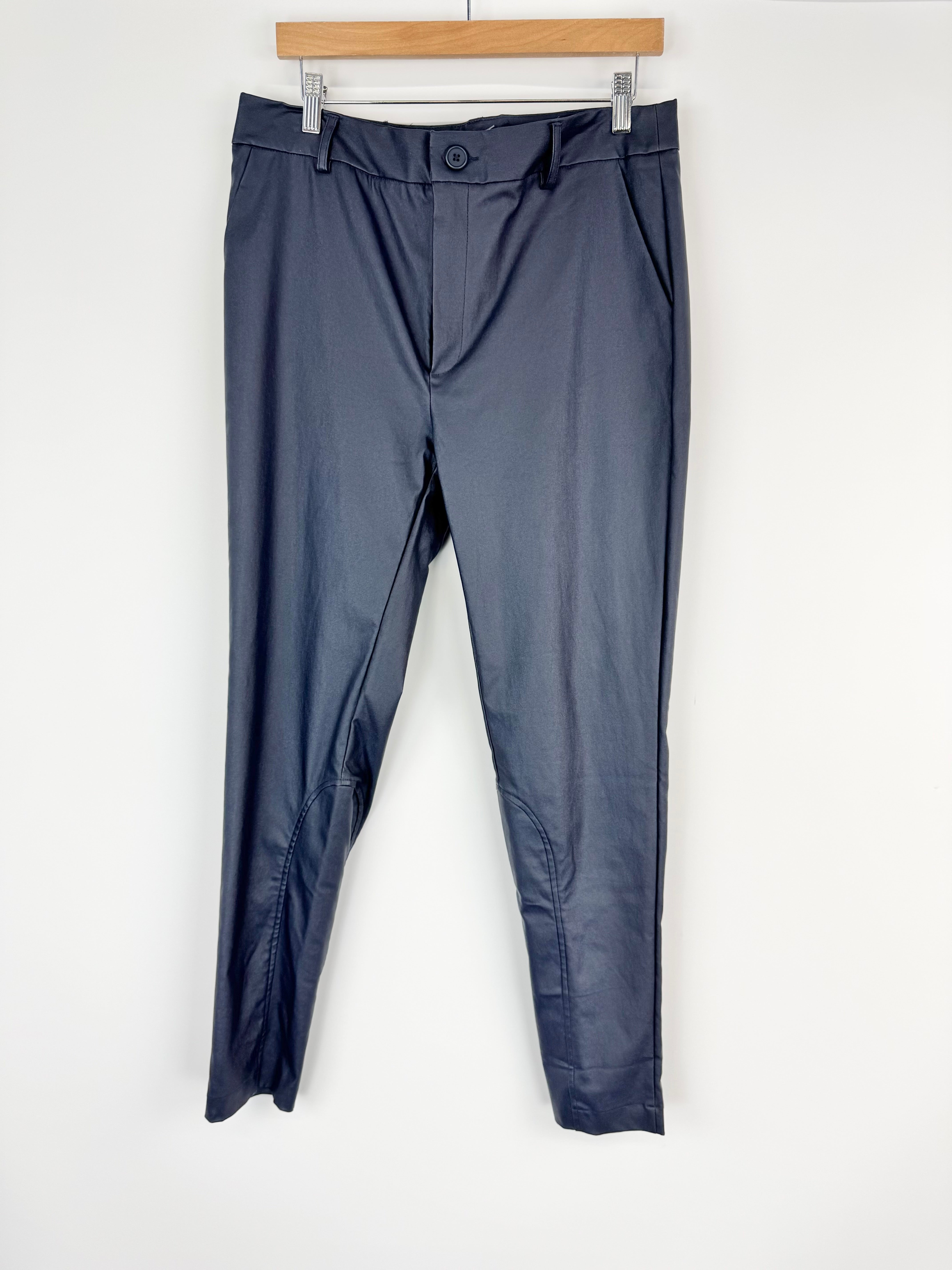 Cable Navy Blue 'Nadia Wax Pant' NWT - AU10