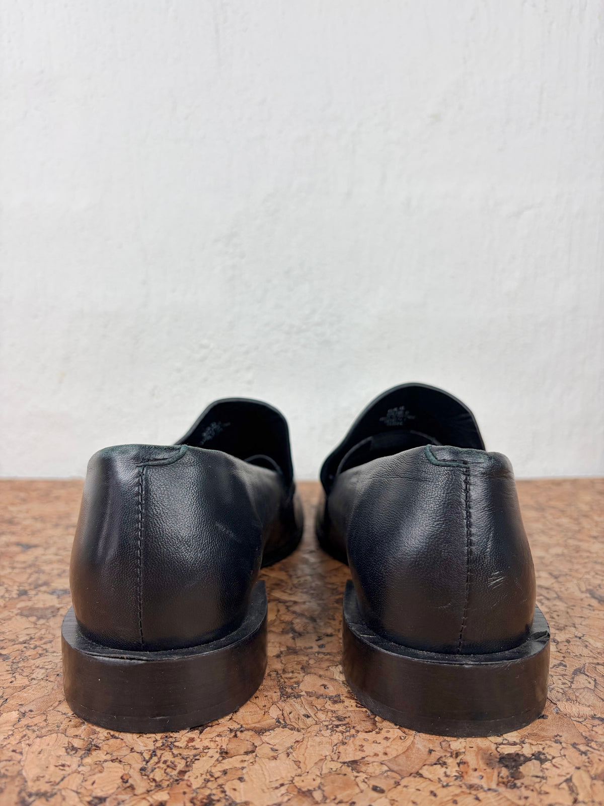 Cos Sleek Black Leather Loafers - EU38