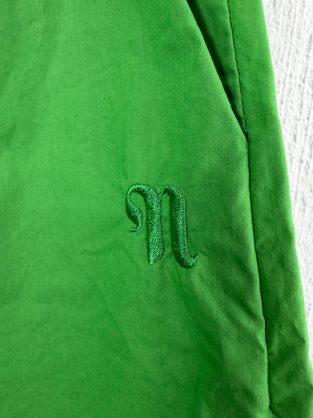 Nanushka Spring Green Lightweight Poplin Cotton 'Megan' Shorts - AU12/14