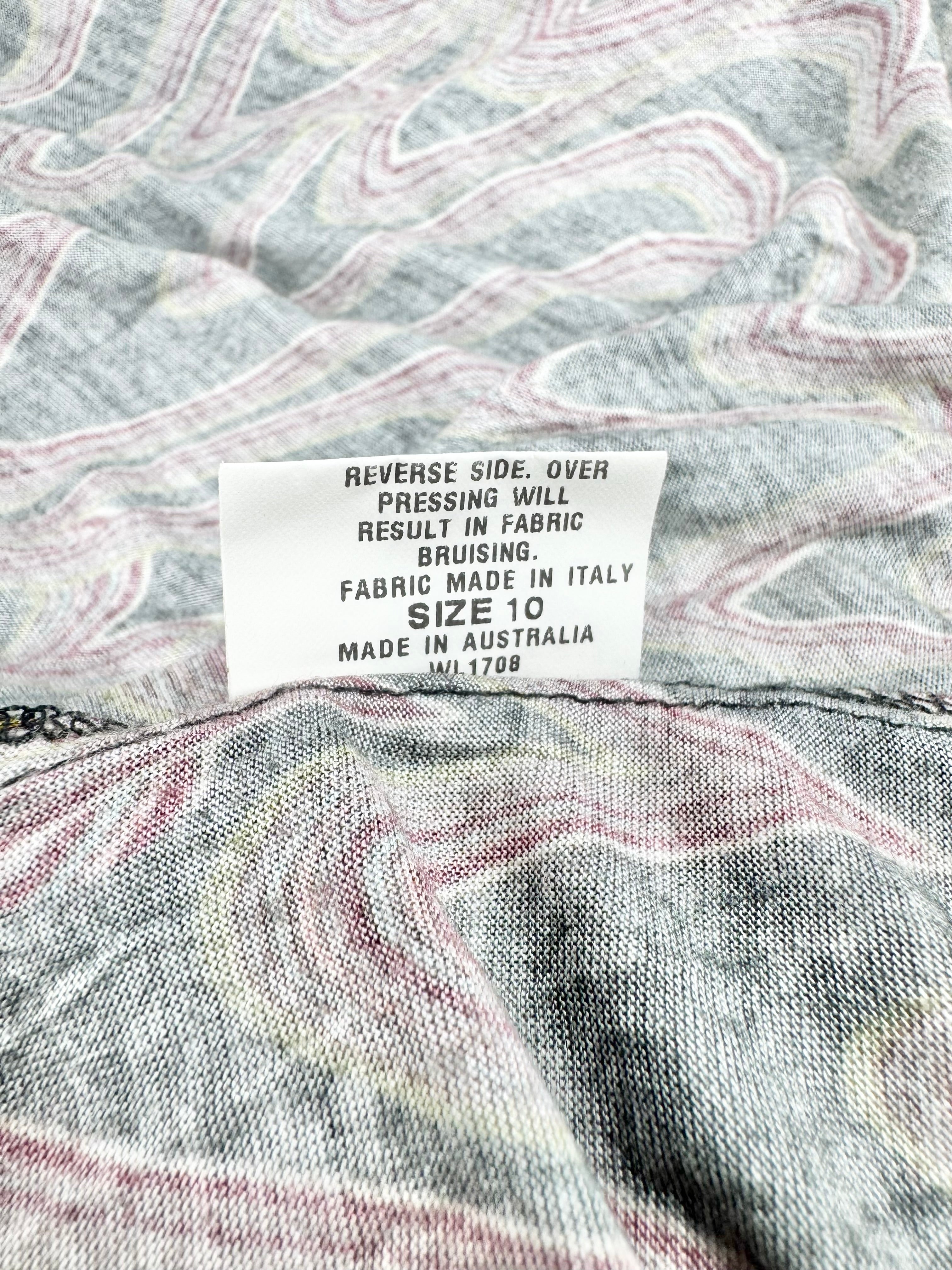 Scanlan Theodore Black Patterned Skirt - AU10