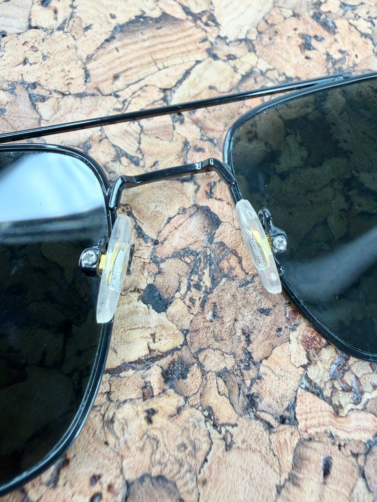 Vintage Ray-Ban Bausch & Lomb Era Black Frame Sunglasses
