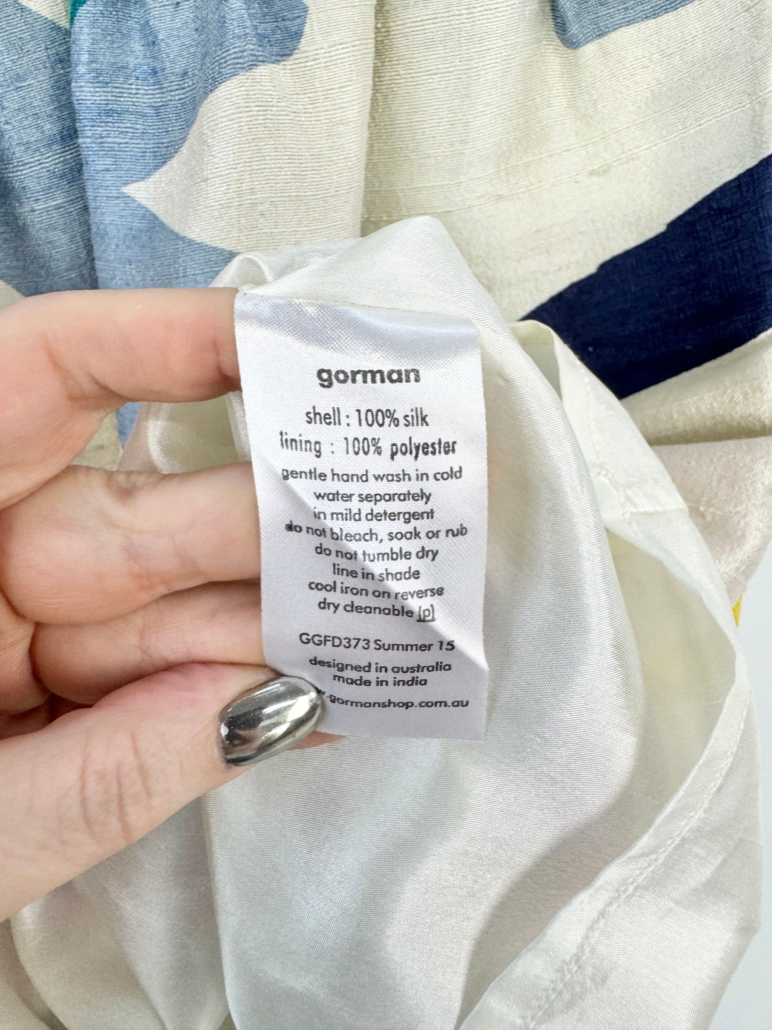 Gorman Summer 2015 Raw Silk Dress - AU8