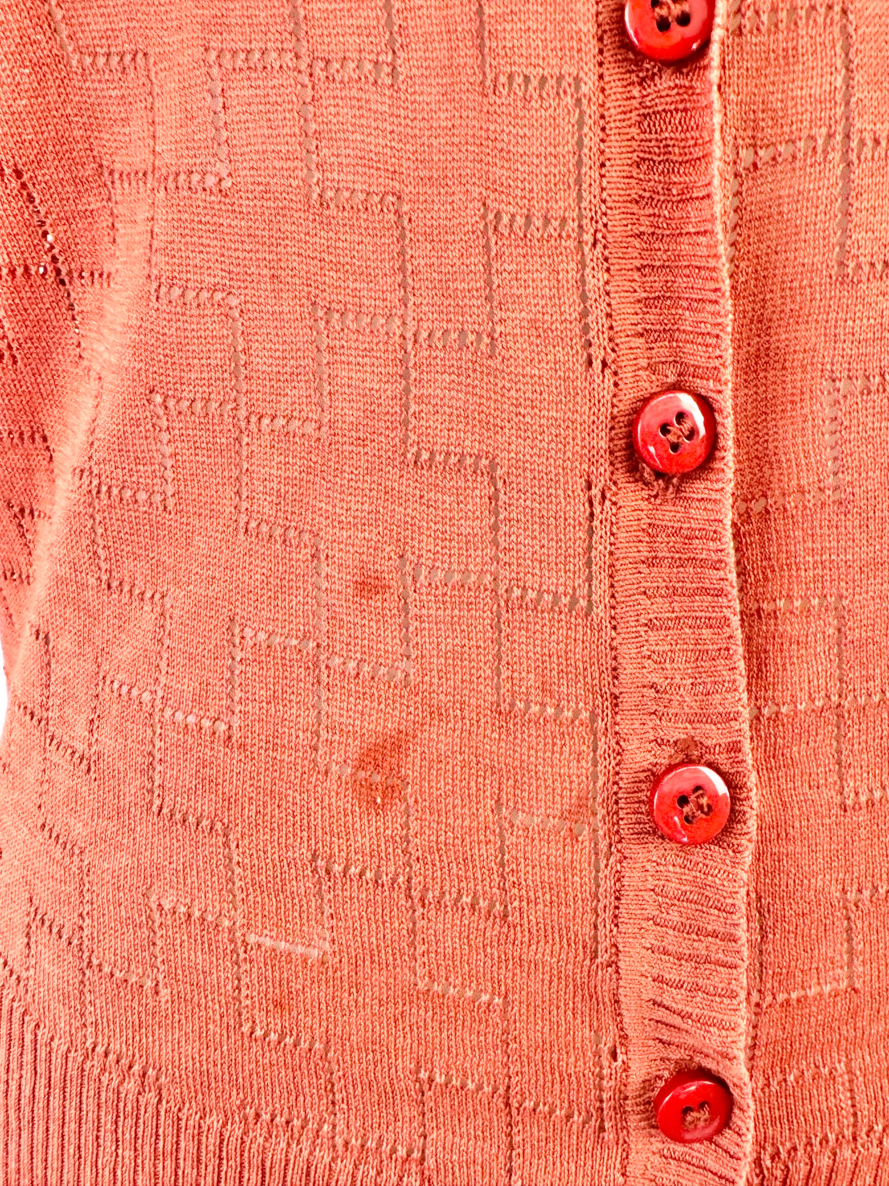 Gorman Saffron Silk & Cotton Cardigan - AU8