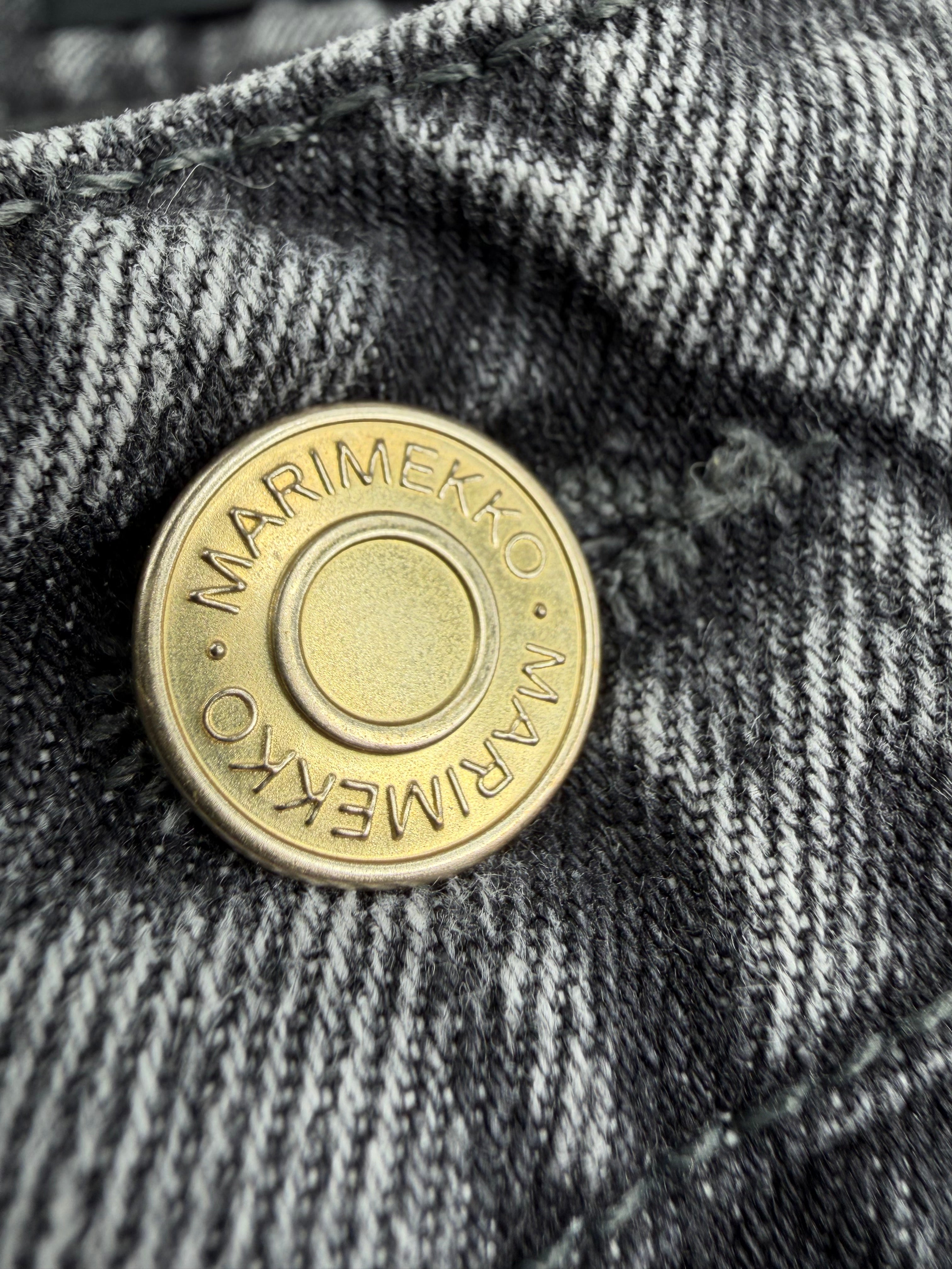 Marimekko Grey Wide Leg Jean - AU8/10