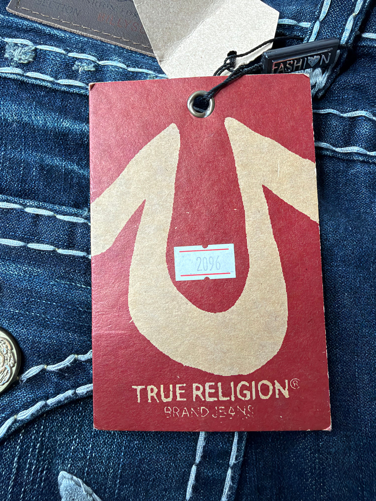 True Religion Urban Cowboy 'Billy' Super T Jeans NWT - 36