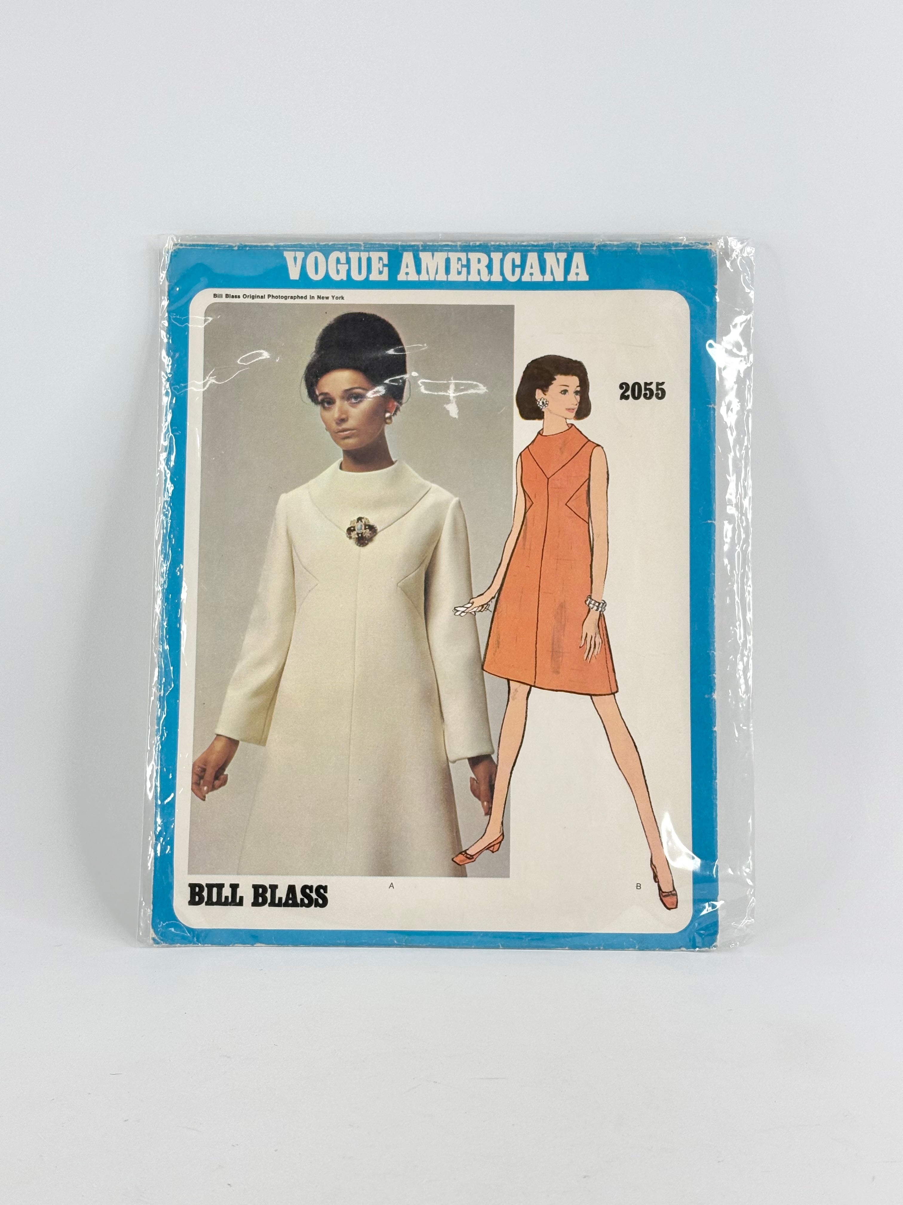 Vogue Americana Bill Blass Dress: No. 2055 - Size 10