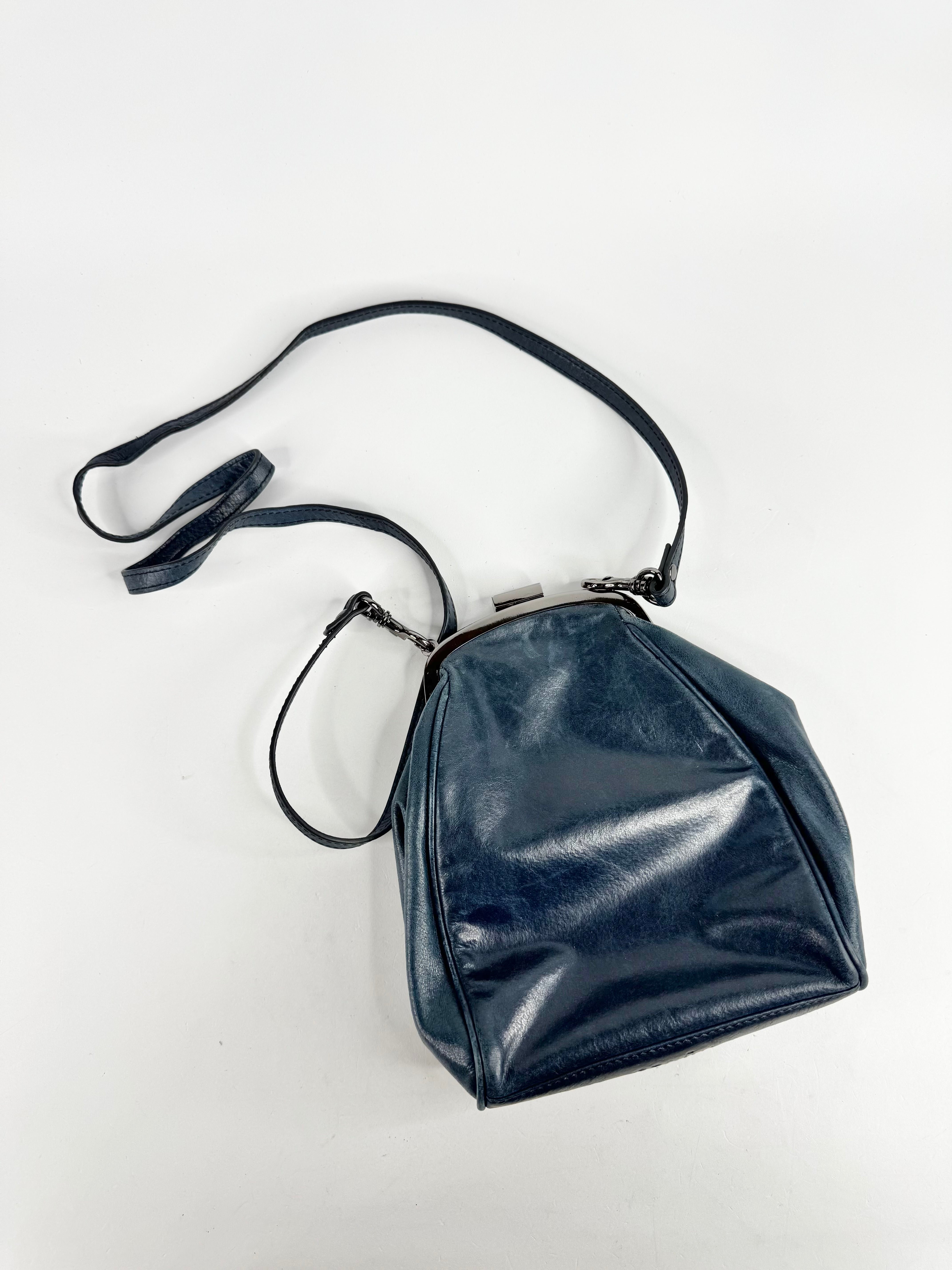 Mimco Navy Blue Cross Body Purse