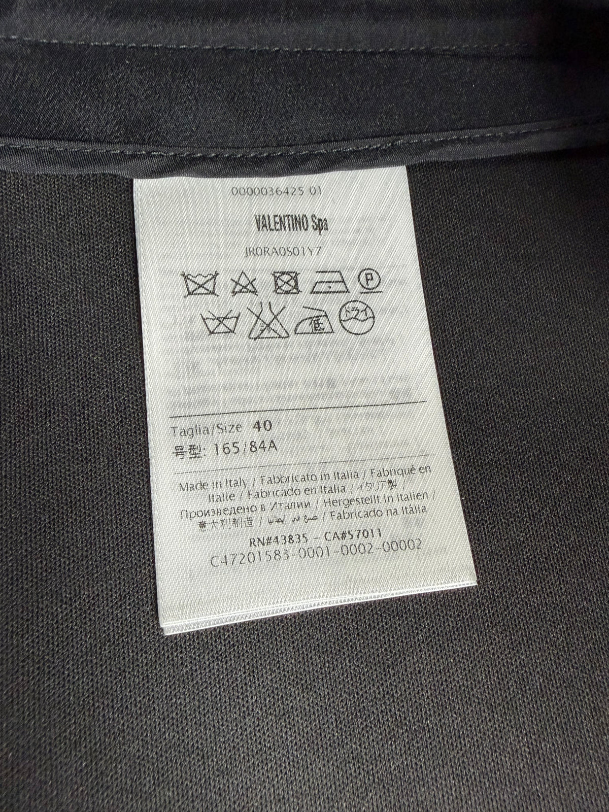 Red Valentino Black Wool Skater Skirt - AU12