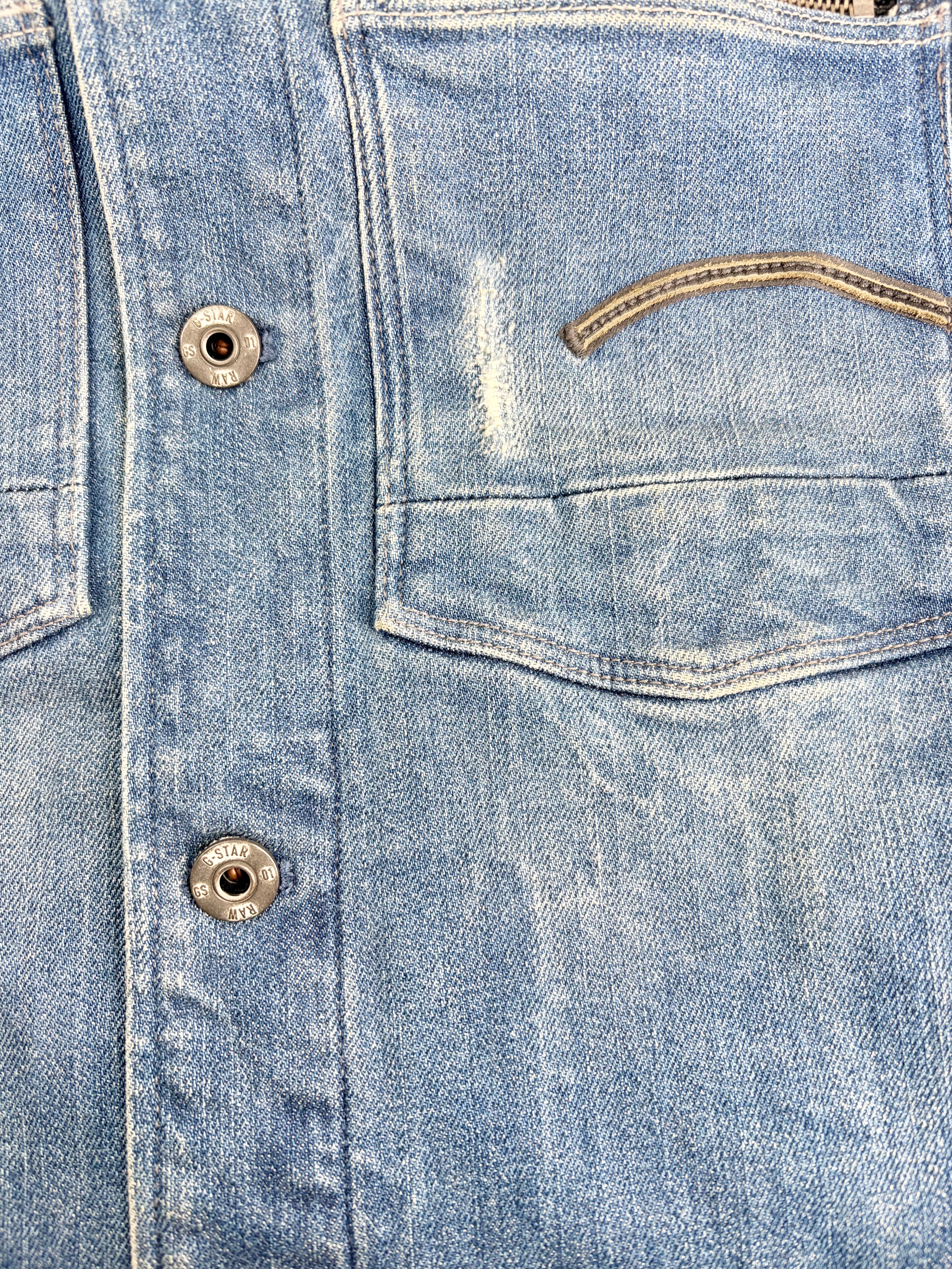 Raw G-Star Raw Denim Vest - AU8/10