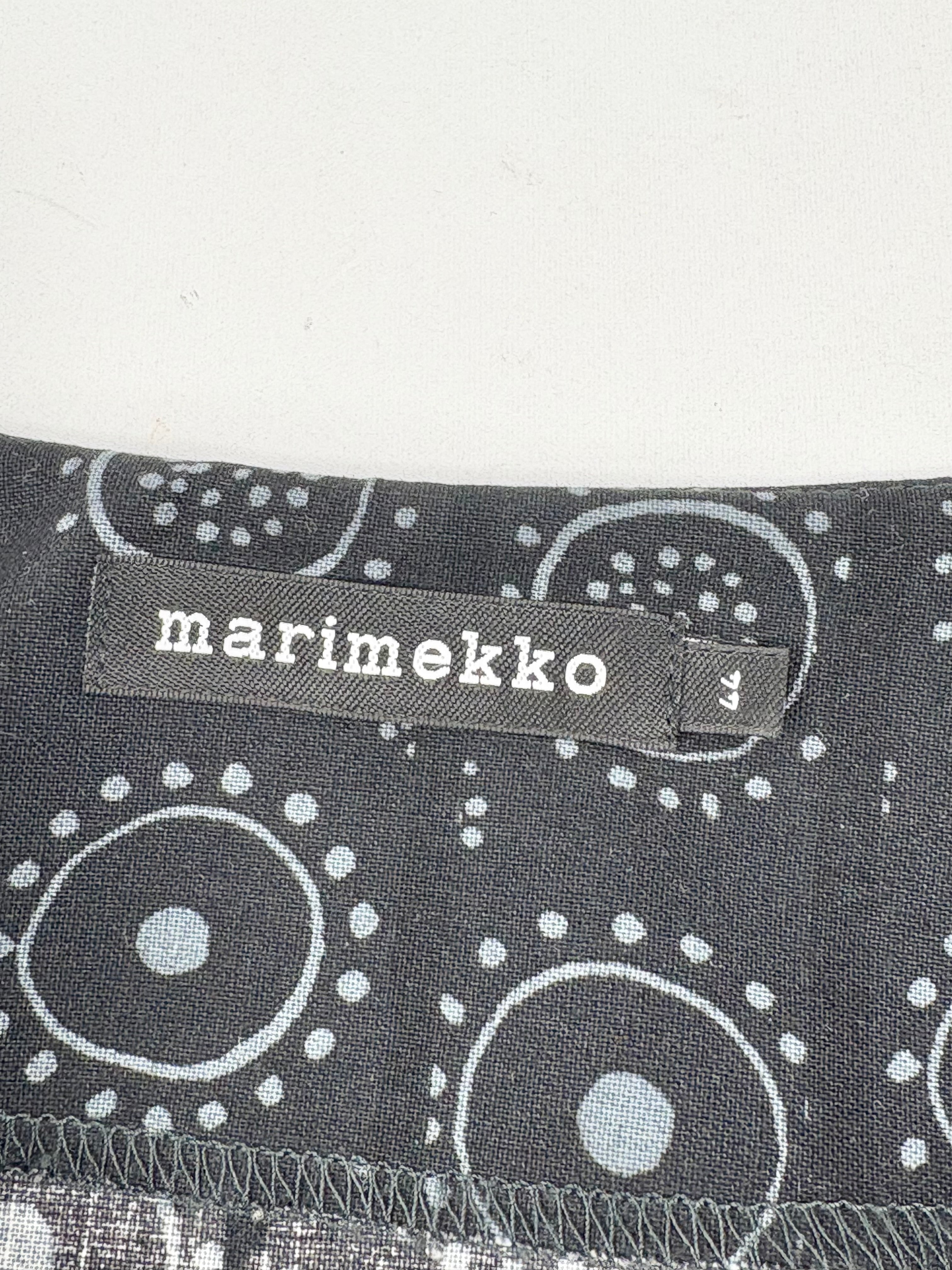 Marimekko Black Iroinentakki Shirt Dress - AU16