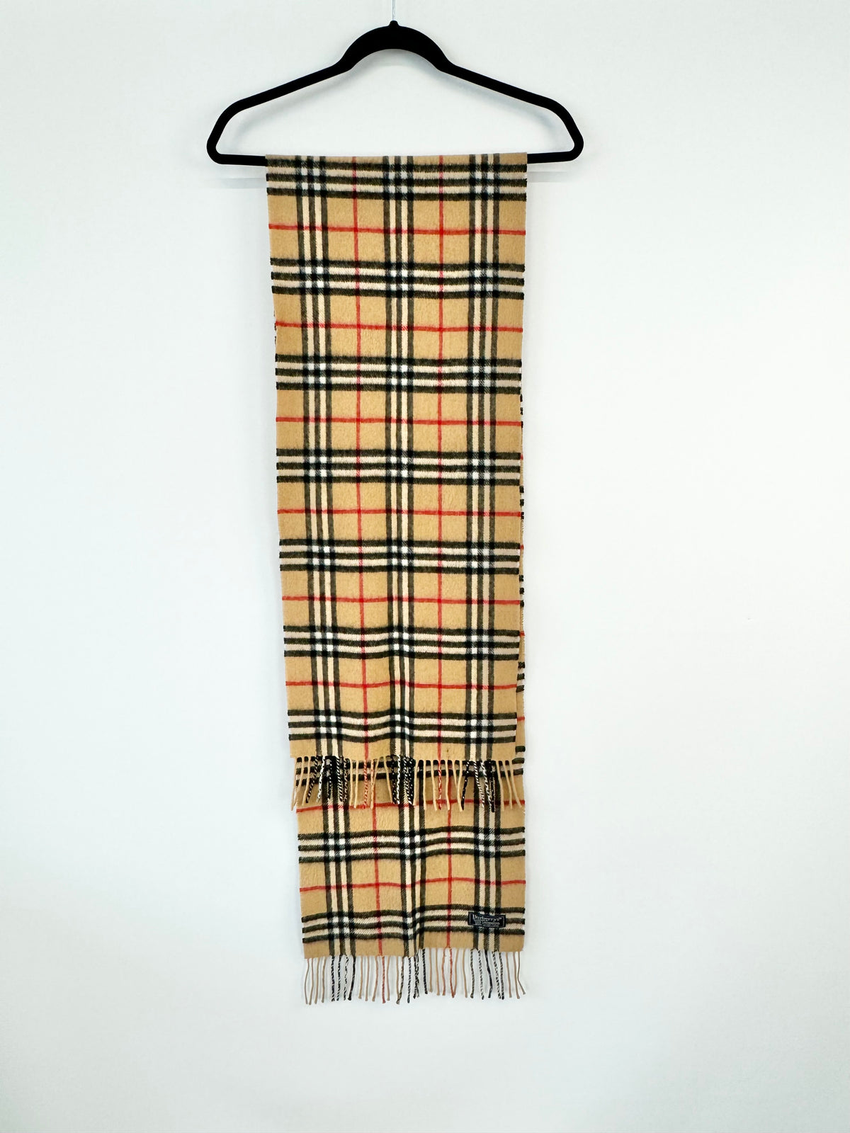 Burberrys of London Beige Novacheck Scarf