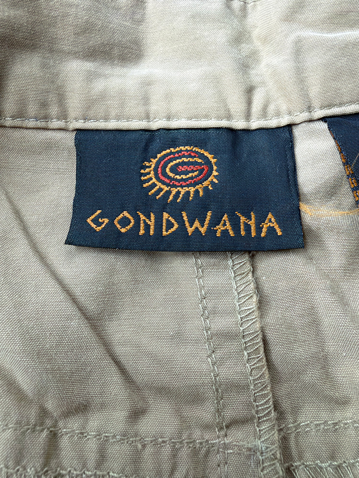 Gondwana Khaki Zip-Off Hiking Pants - AU14