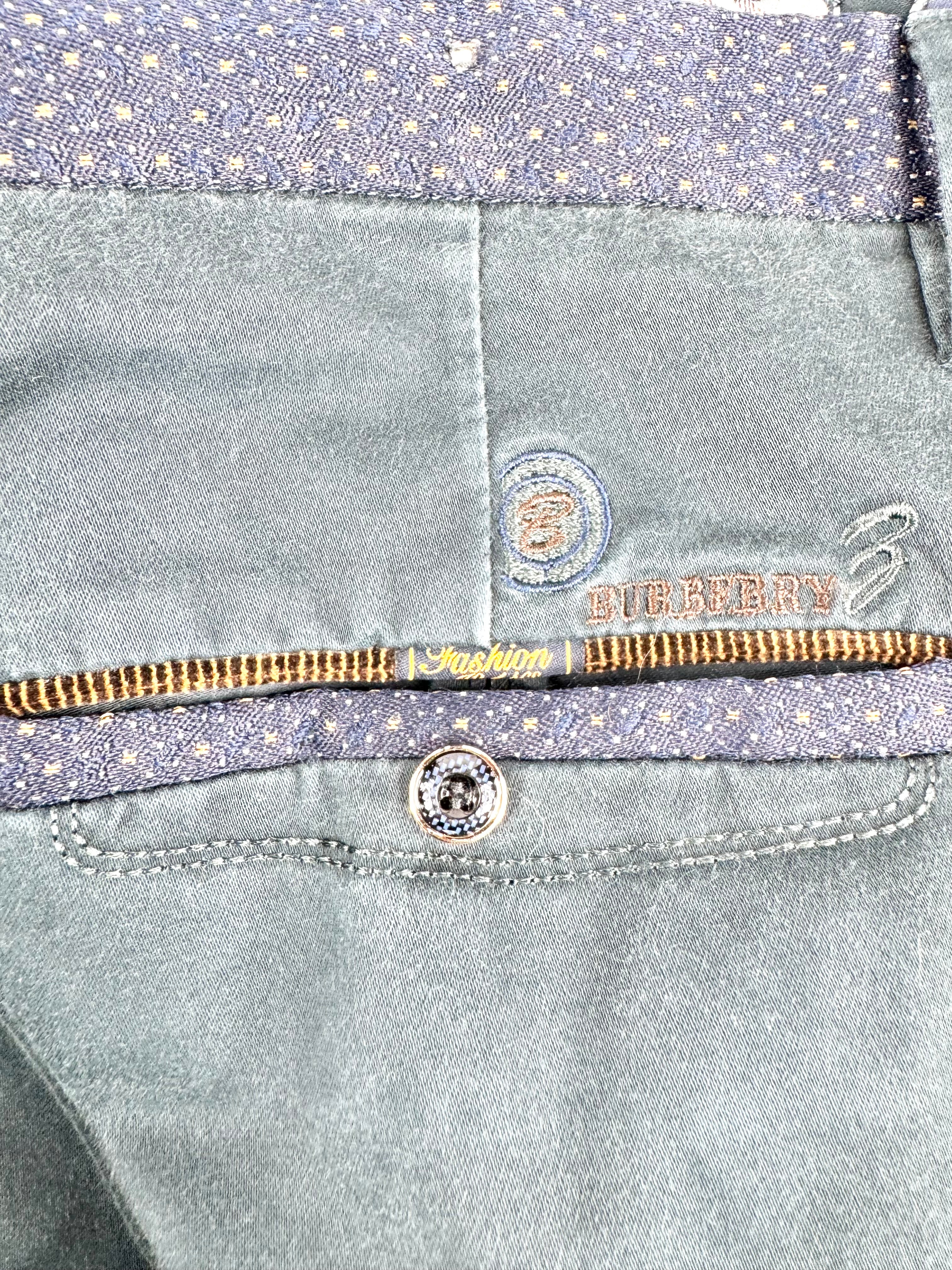 Burberry Brit Forest Green Slacks - 35