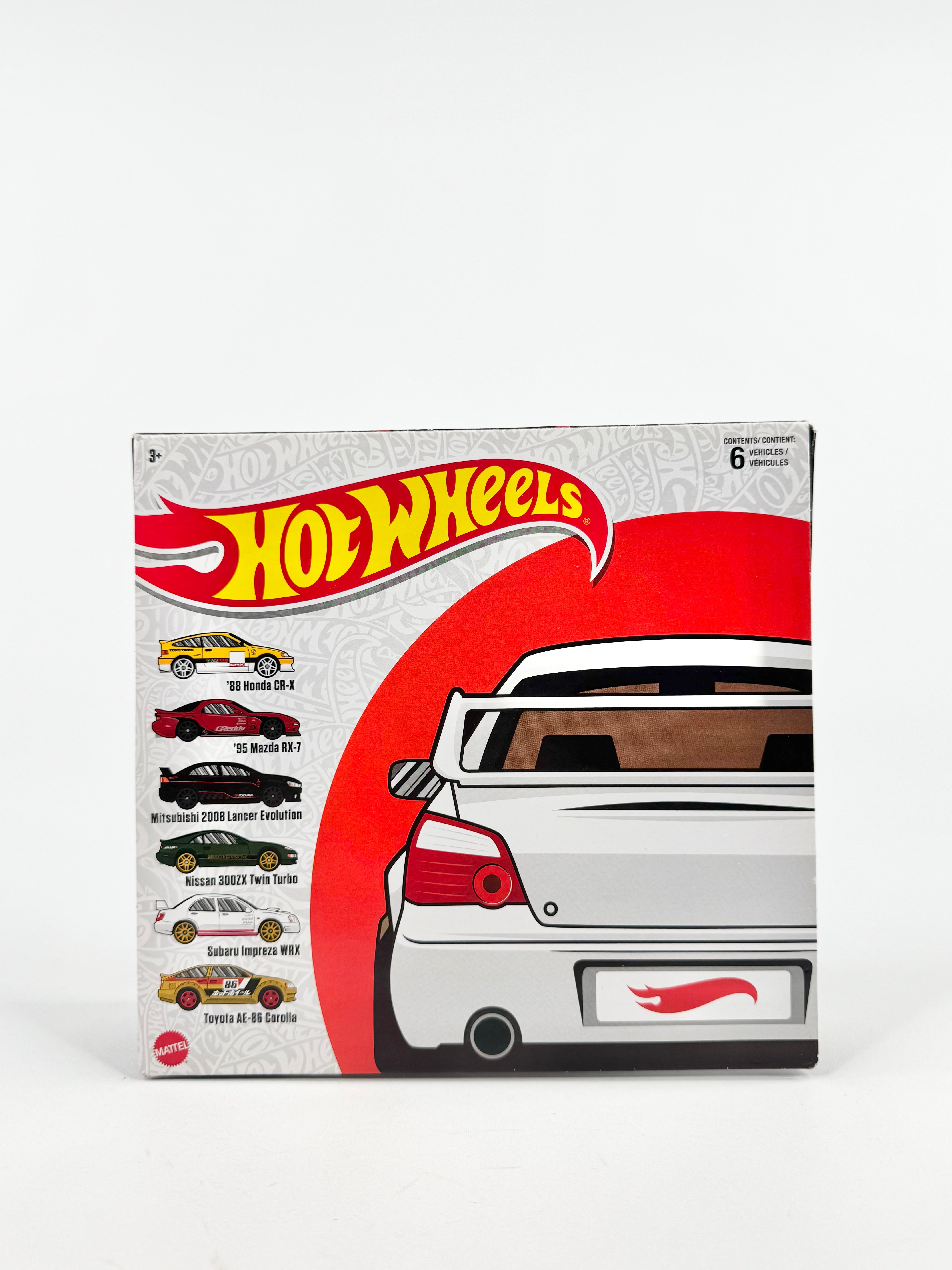 Hot Wheels Cars of Tokyo 6 Diecast Car Set