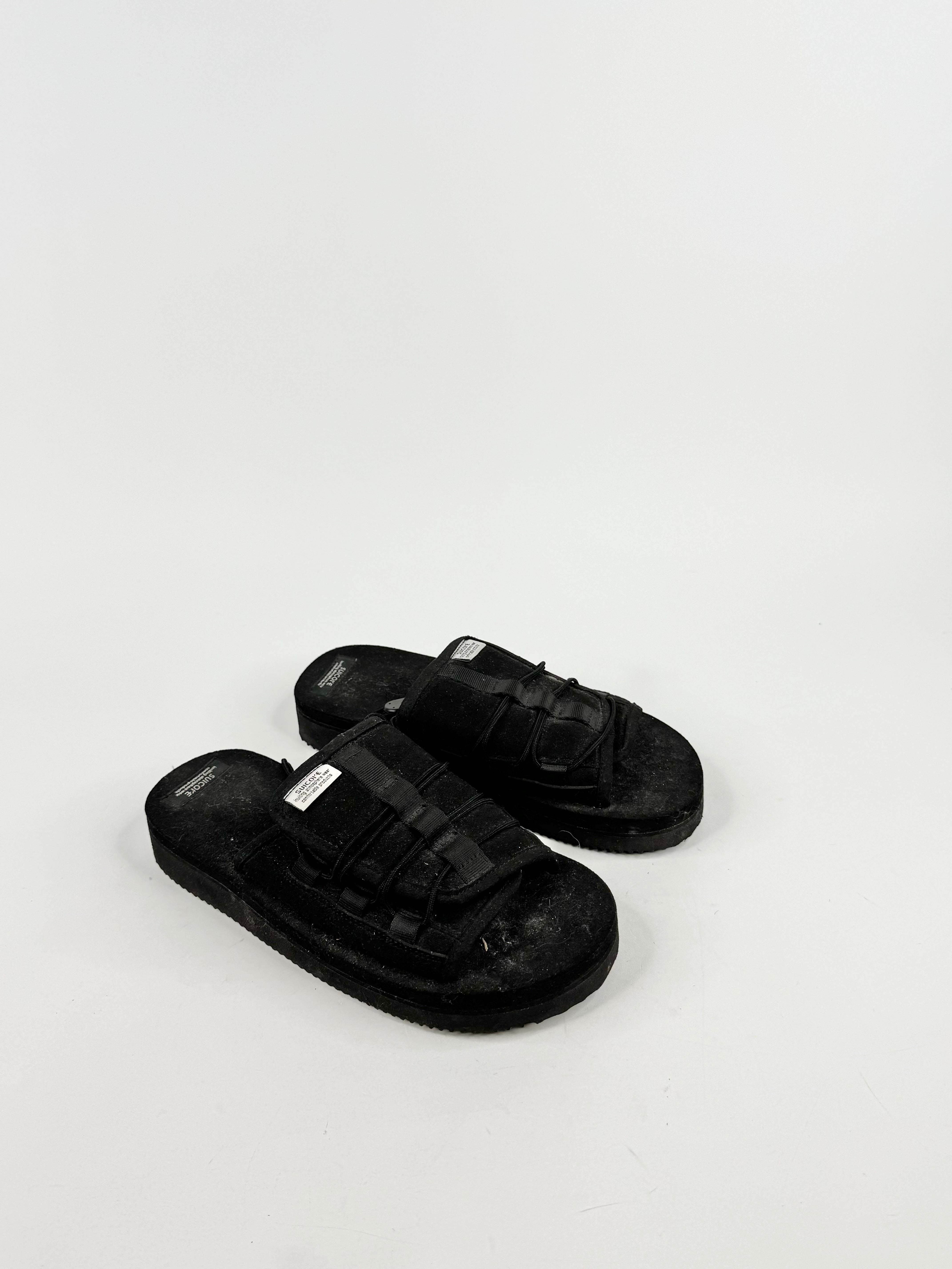 Suicoke Black Slides - EU36