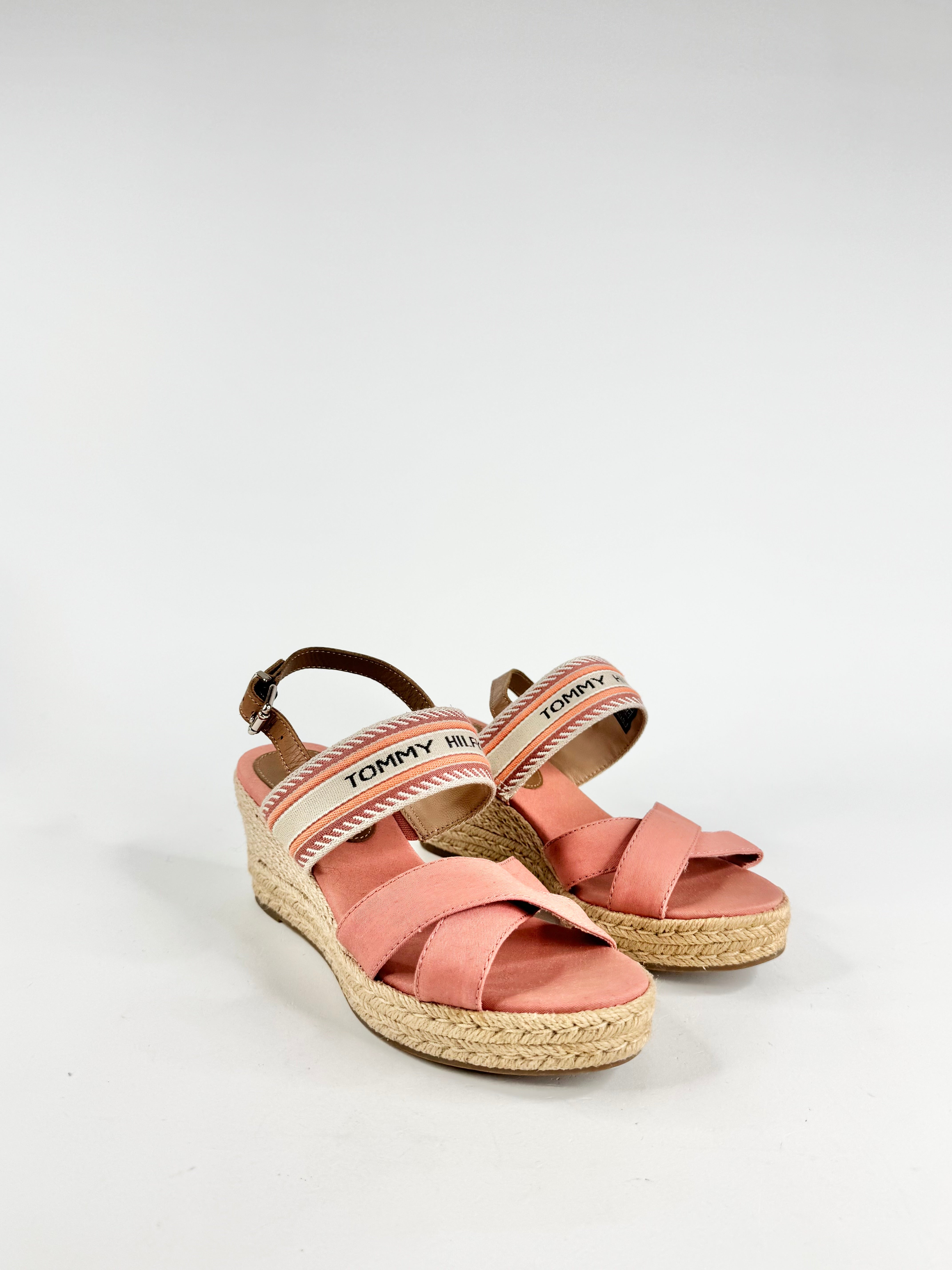 Tommy Hilfiger Coral Pink Espadrilles - EU36