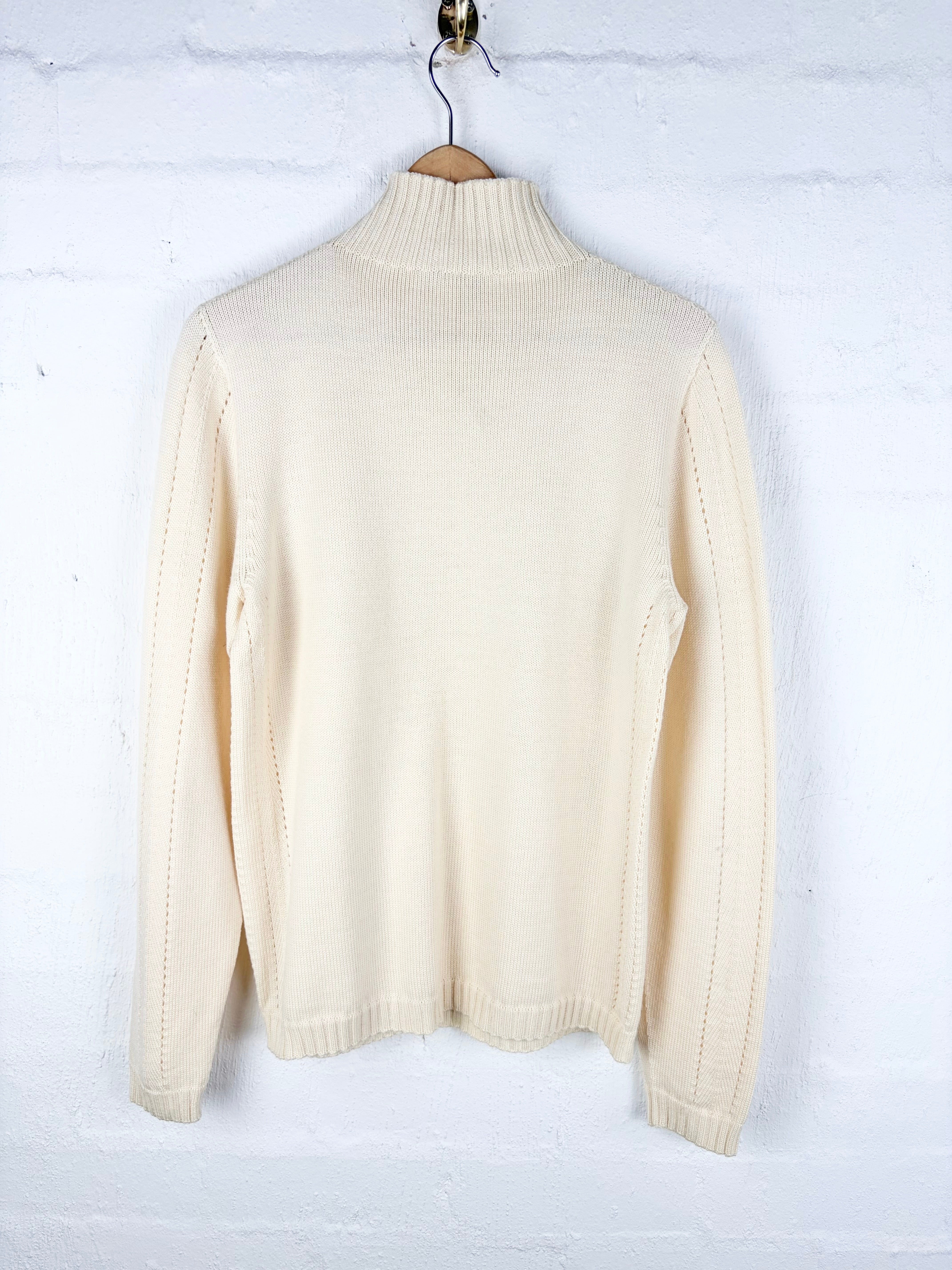 Vintage Versace Cream Knit - AU14