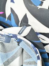 S'Max Mara Bold Floral Pattern Shift Dress - AU8/10