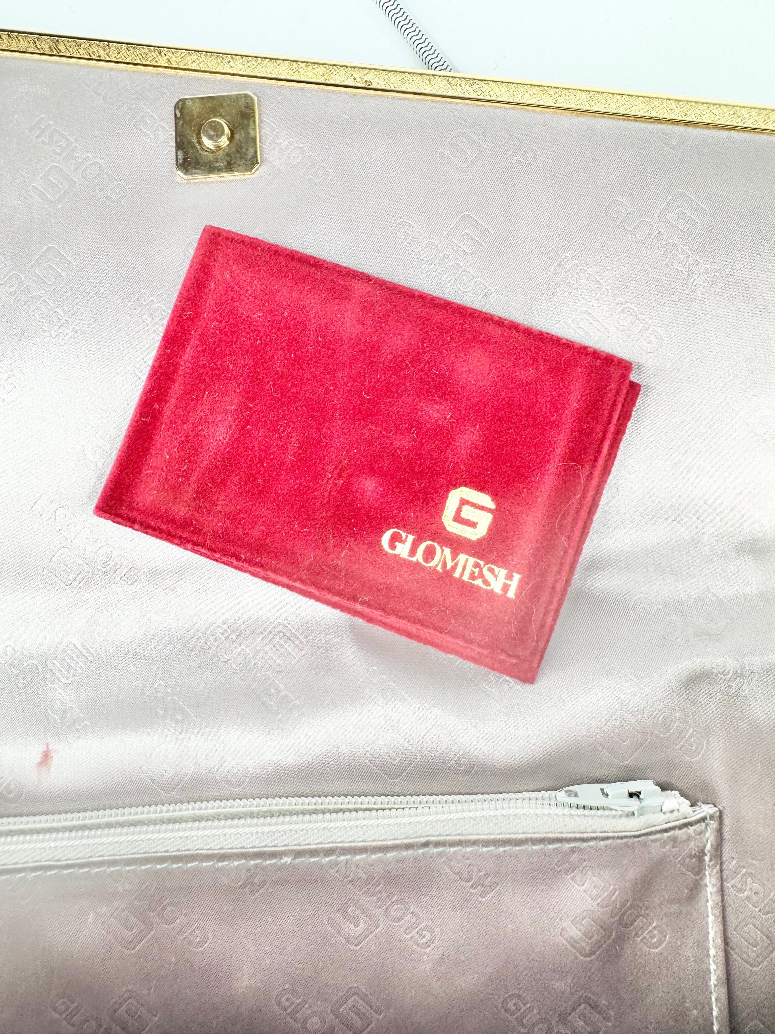 Vintage Glomesh Grey Shoulder Bag