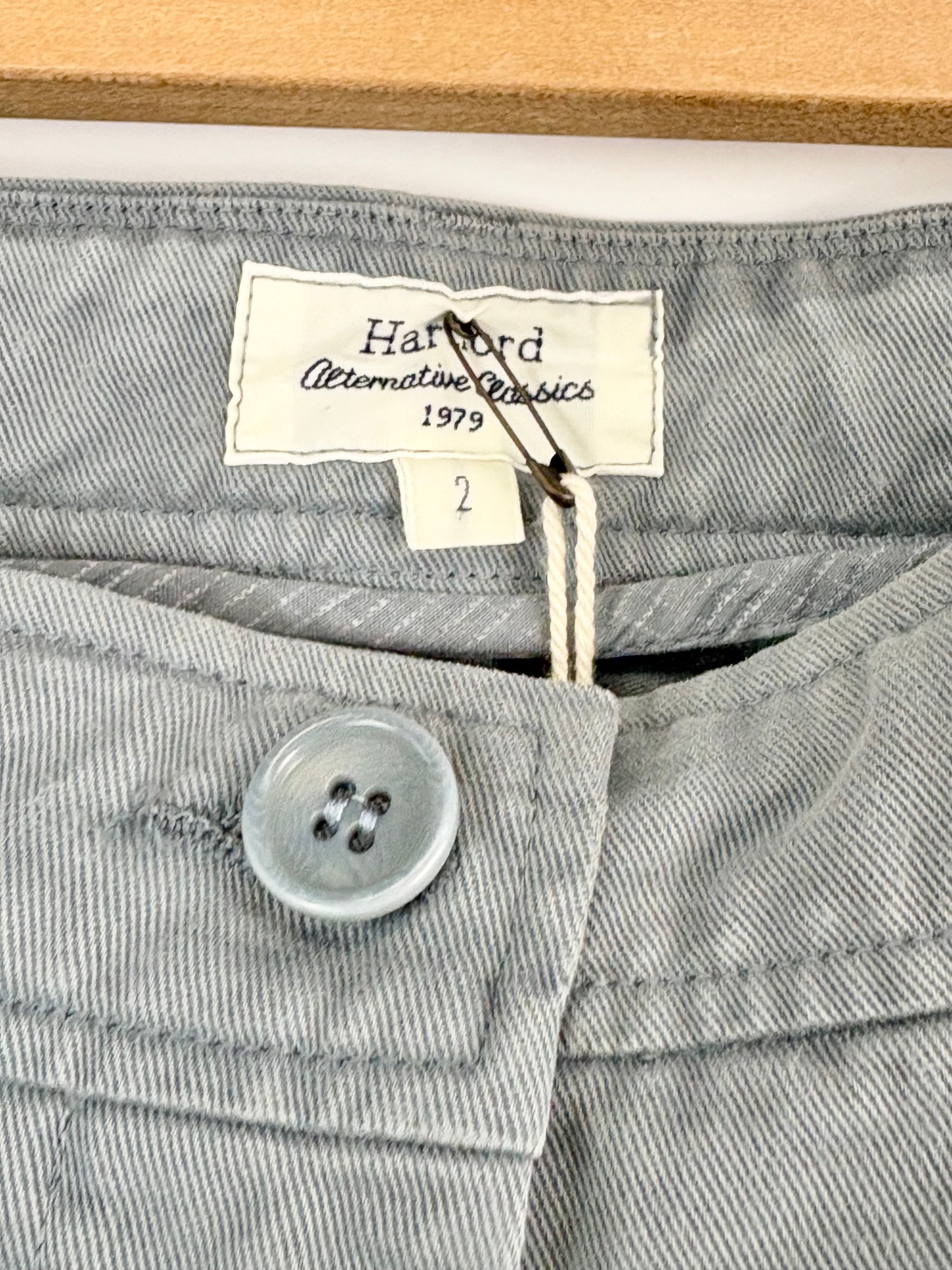Hartford Blue-Stone Cotton 'Pastor' Chino Pants - AU10