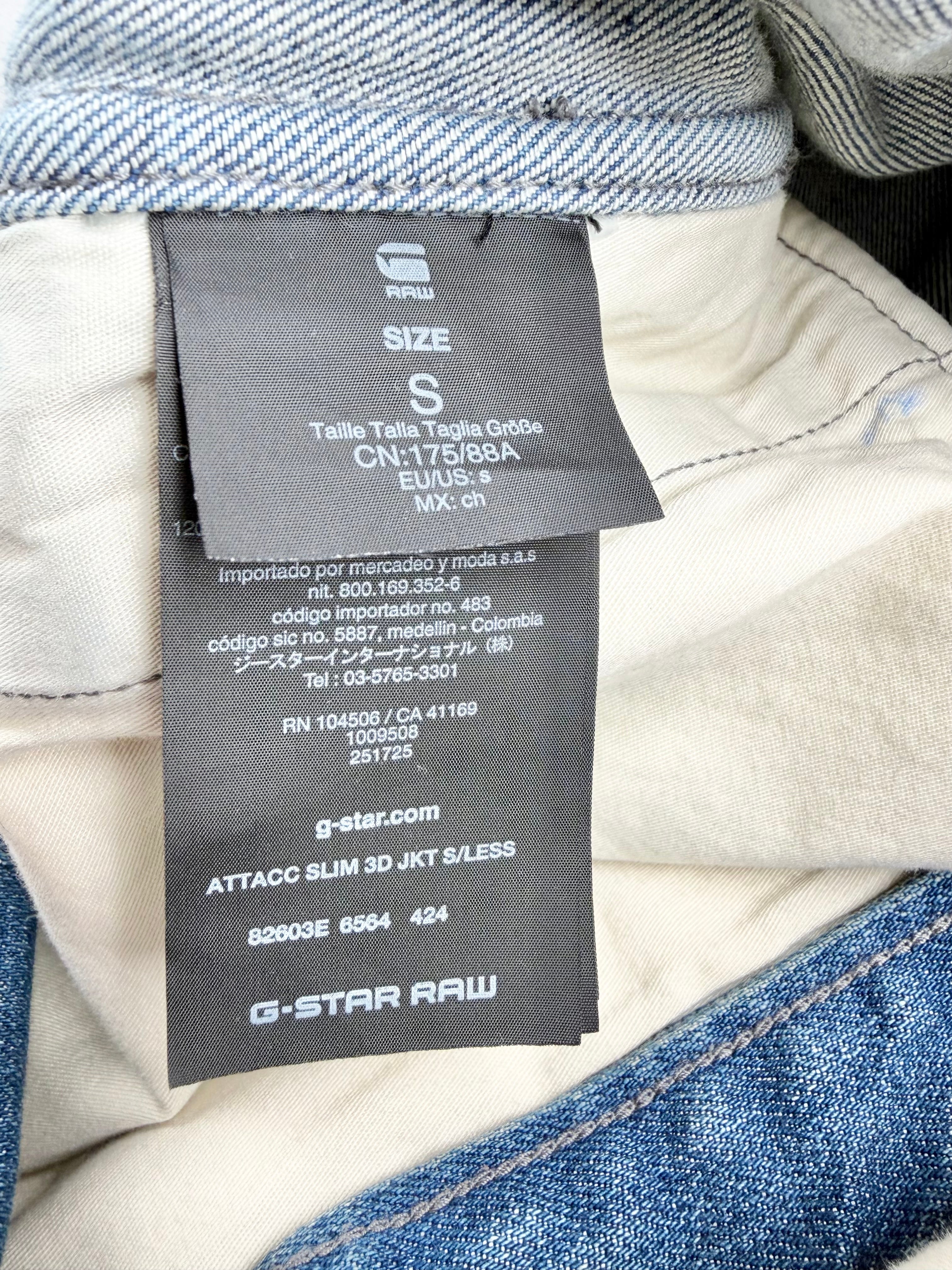 Raw G-Star Raw Denim Vest - AU8/10