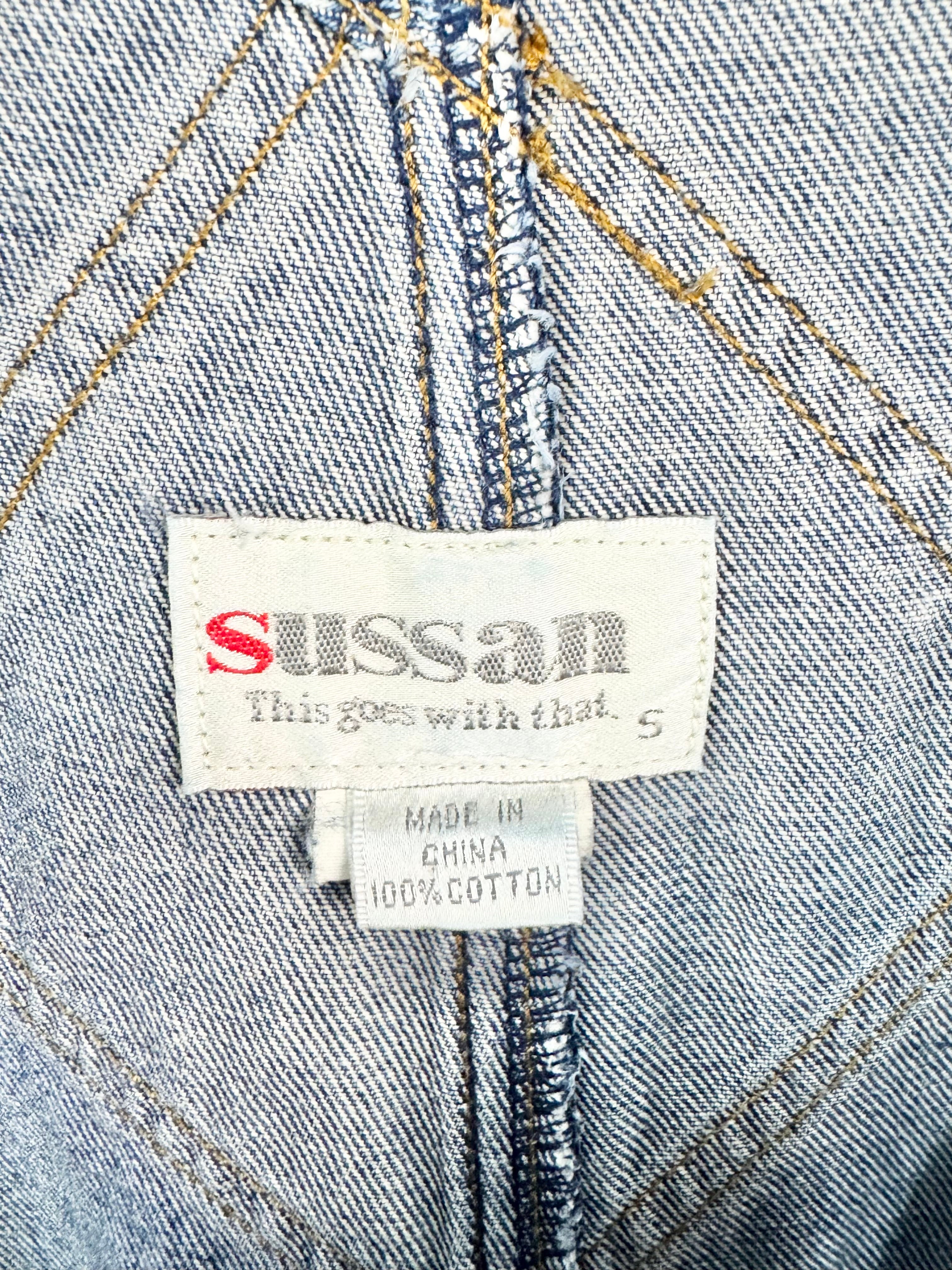Vintage 90s Sussan Cotton Dungarees - AU8/10